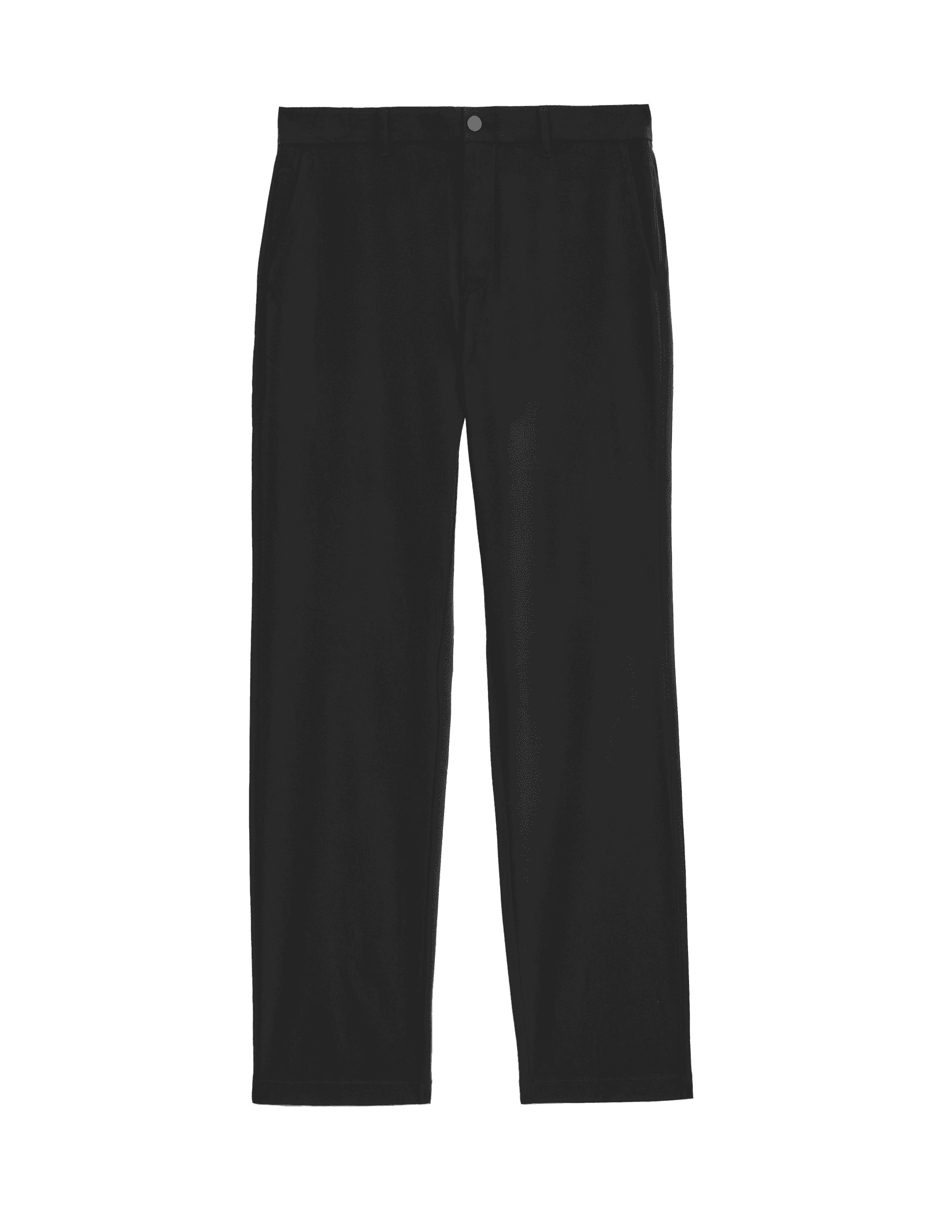 M&S Collection Men's Regular Fit Thermal Technical Chinos - 38/29 - Black, Dark Navy,Black