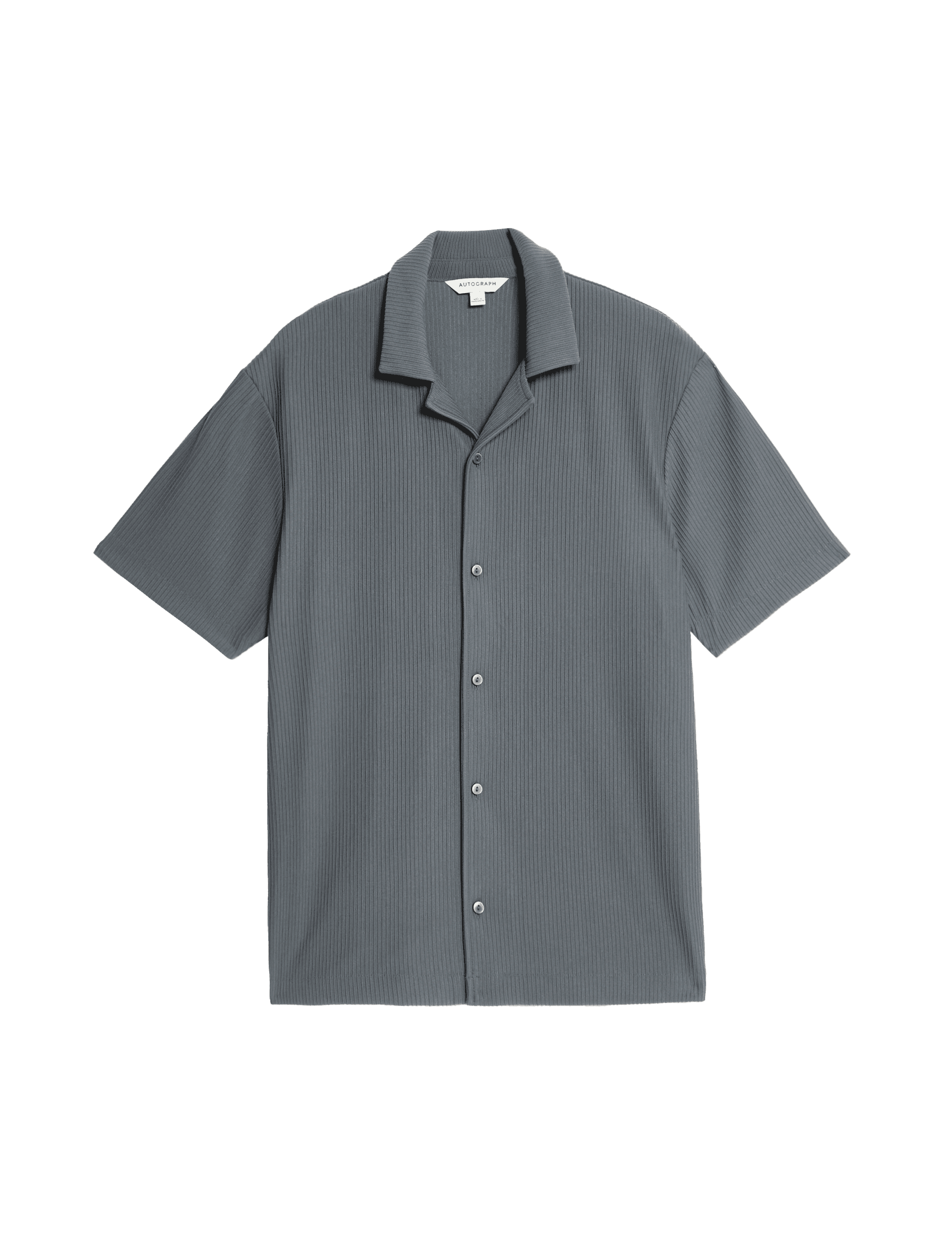 Autograph Men's Ottoman Revere Shirt - MREG - Dark Slate, Dark Slate,Light Verdigris