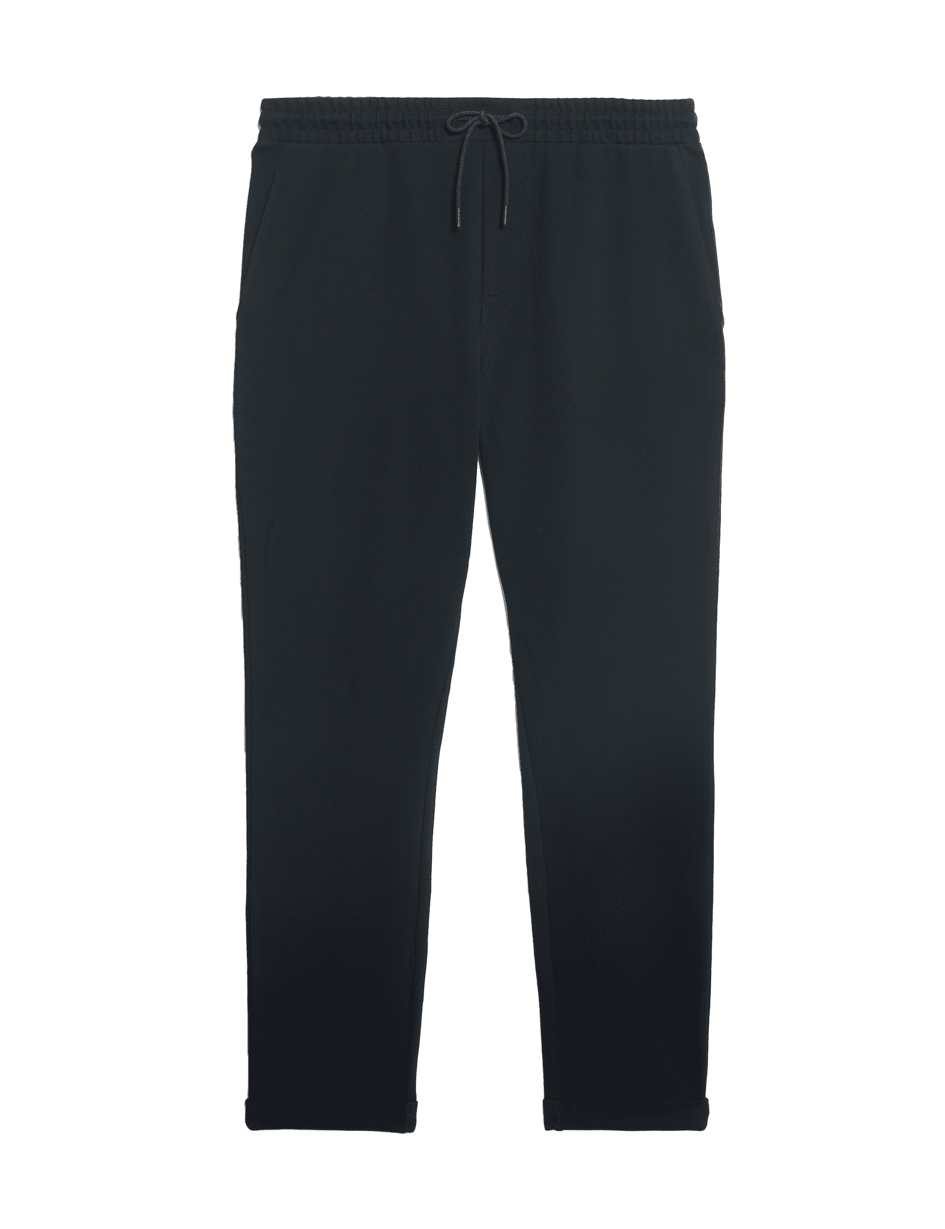 M&S Collection Men's Cotton Rich Joggers - MREG - Dark Navy, Dark Navy