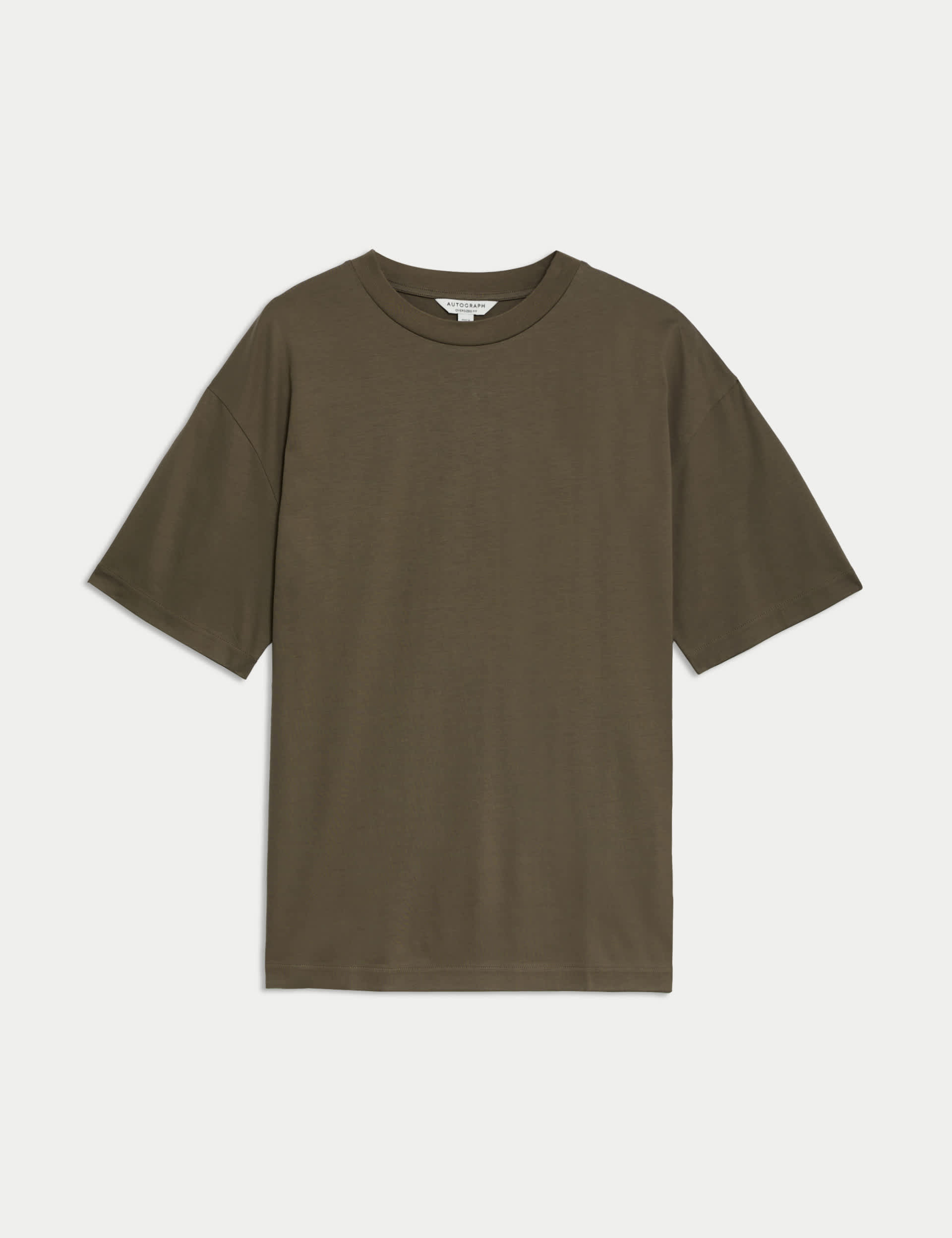 Autograph Men's Pure Supima Cotton Oversized T-Shirt