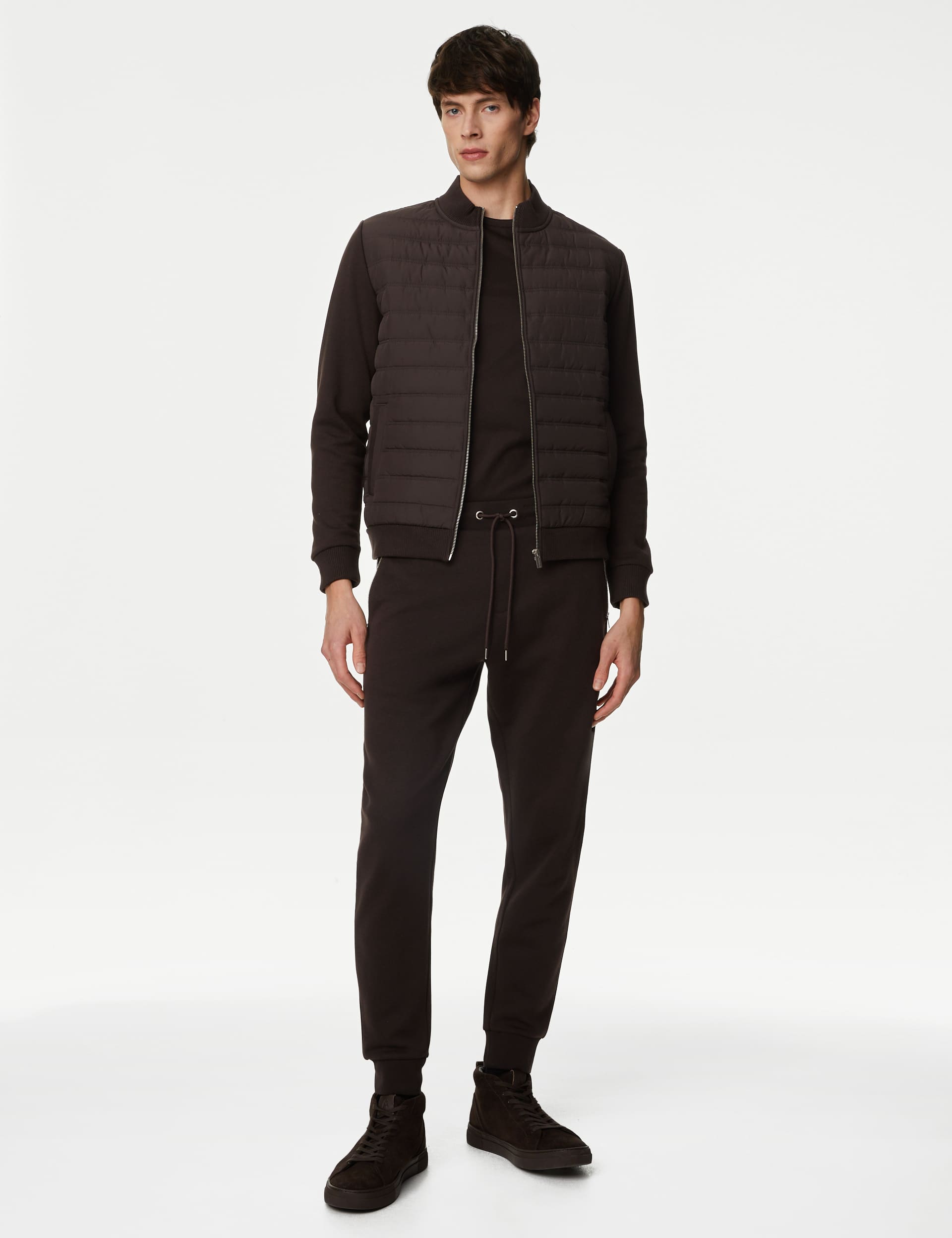 Autograph Men's Quilted Bomber Jacket