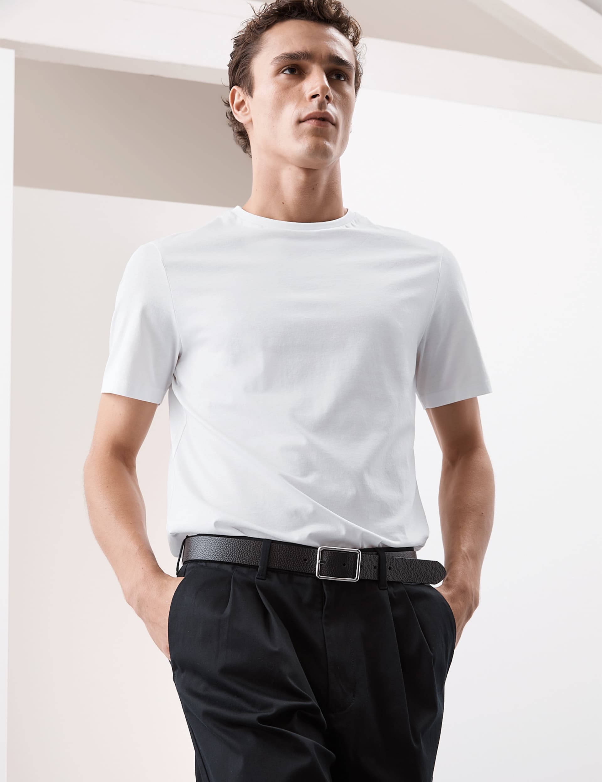 Autograph Men's Pure Supima  Cotton T-shirt