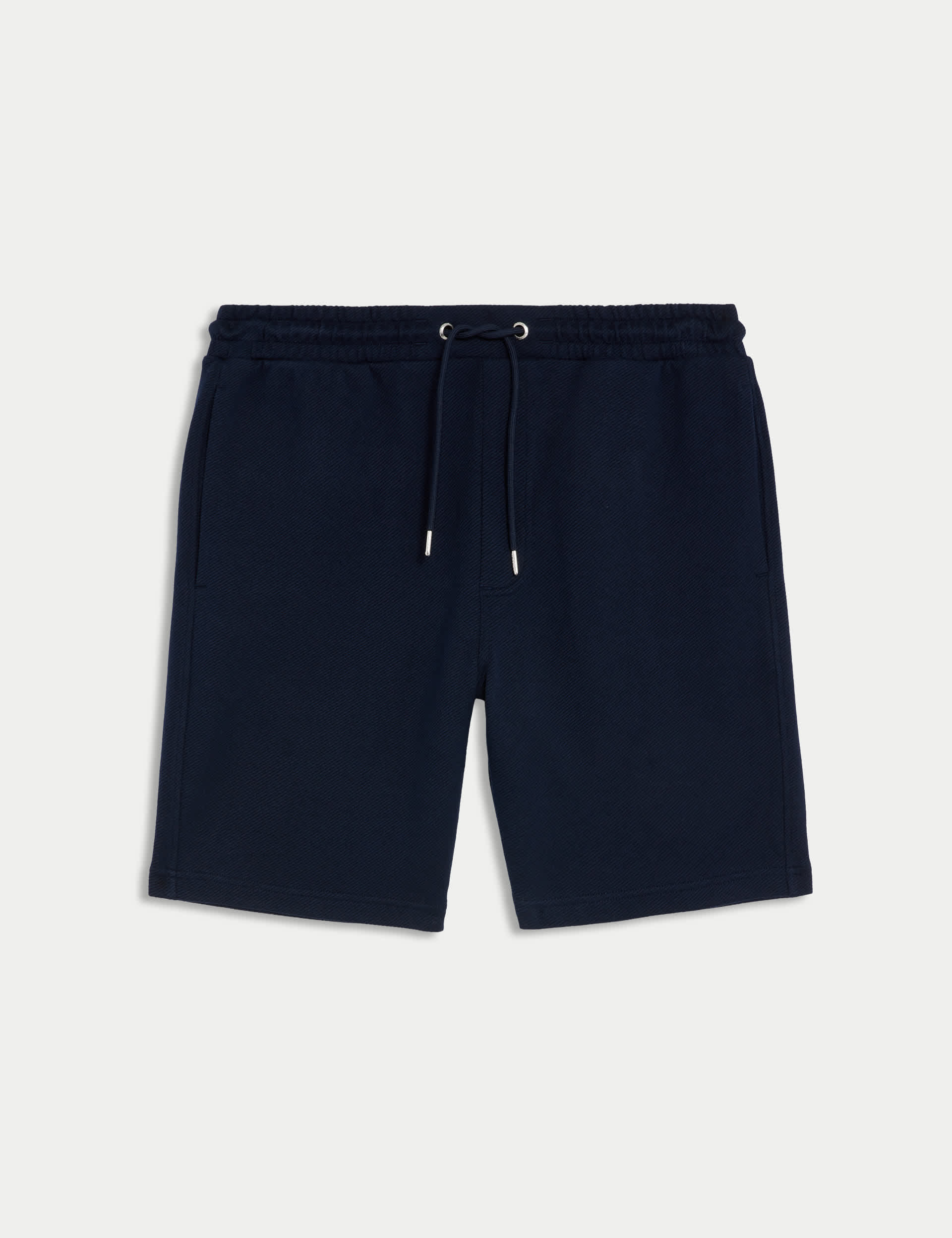 Autograph Men's Jersey Textured Shorts - SREG - Dark Navy, Dark Navy,Stone