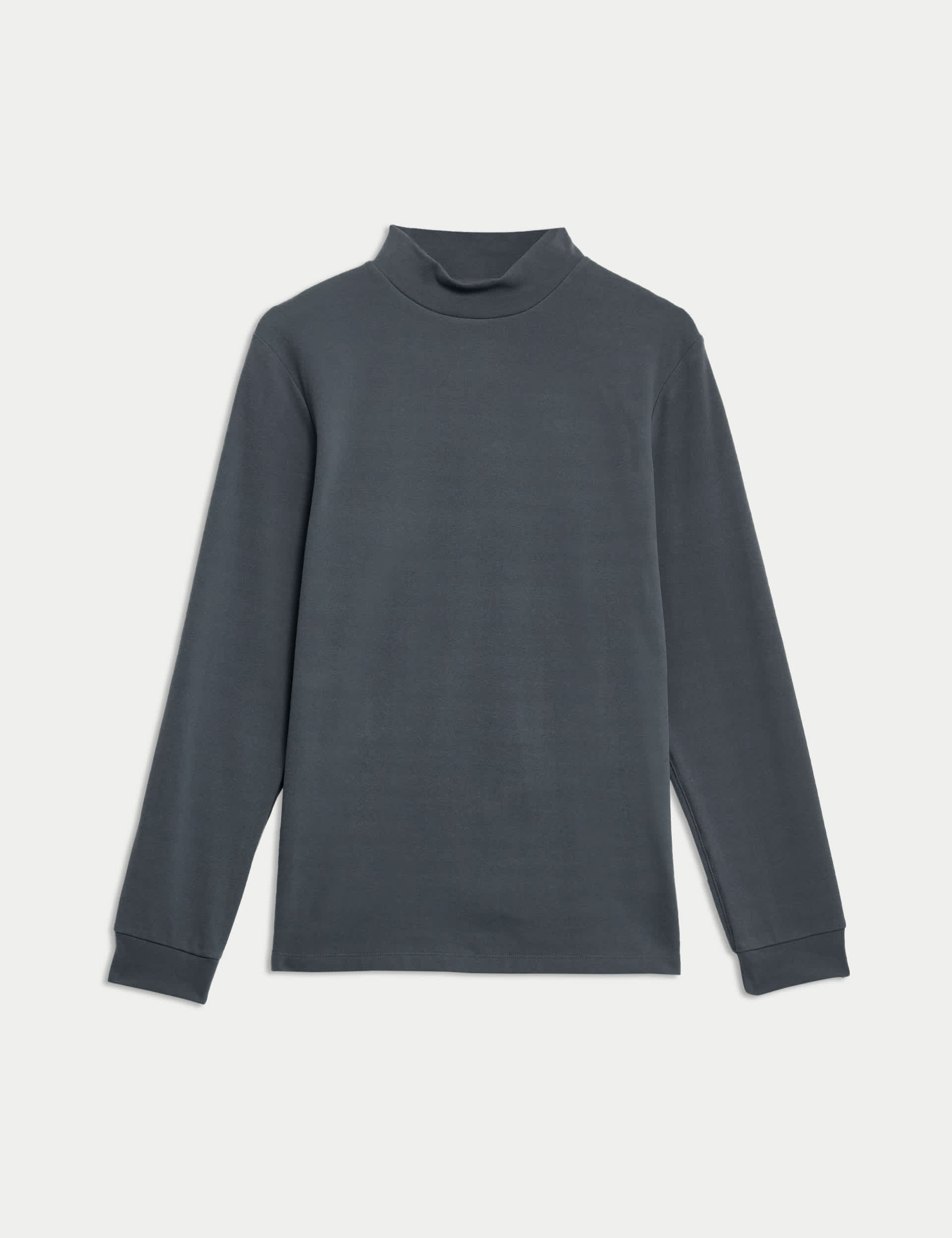 Goodmove Men's Fleece Funnel Neck Top