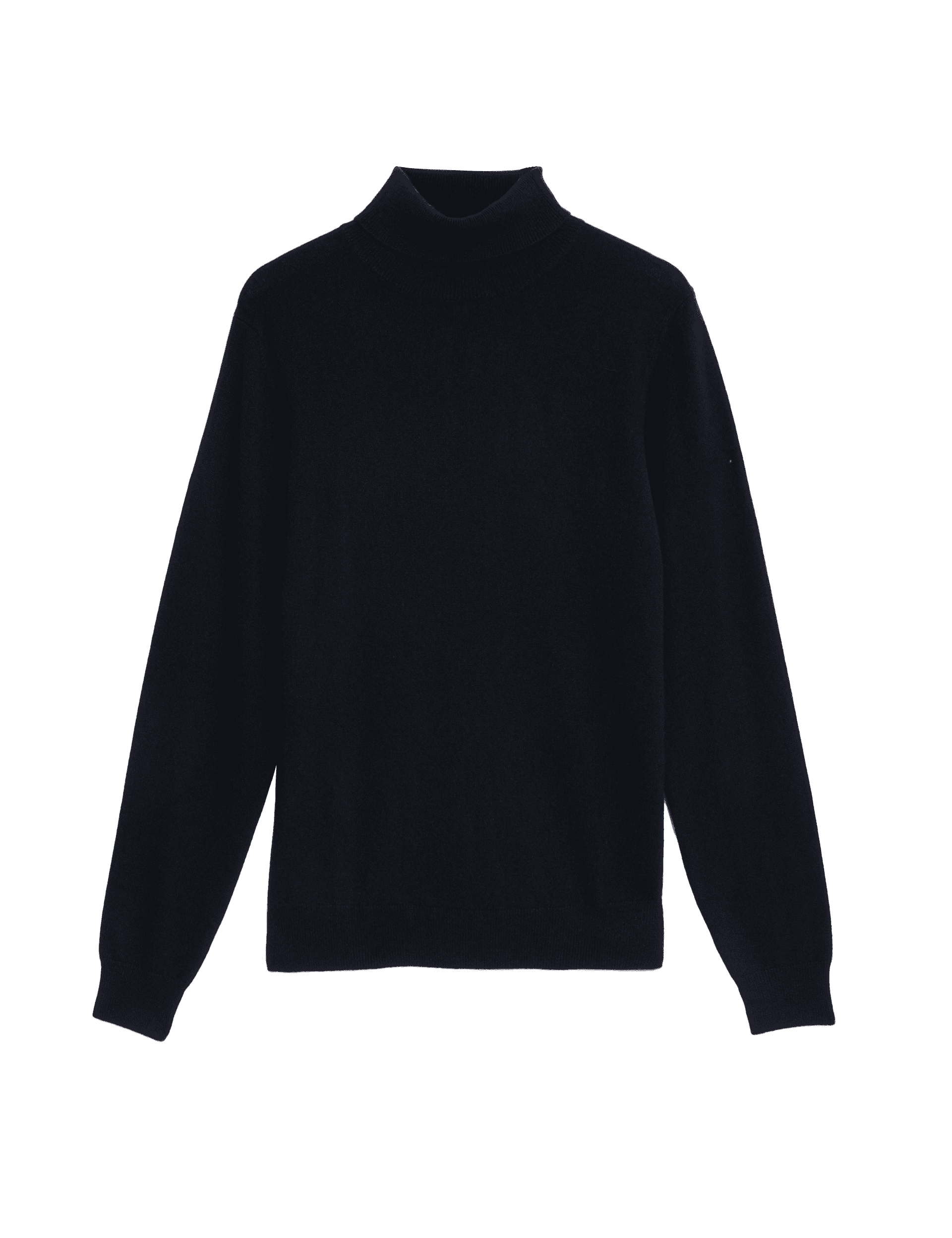 Autograph Men's Pure Cashmere Roll Neck Jumper - LREG - Dark Navy, Dark Navy,Black,Stone