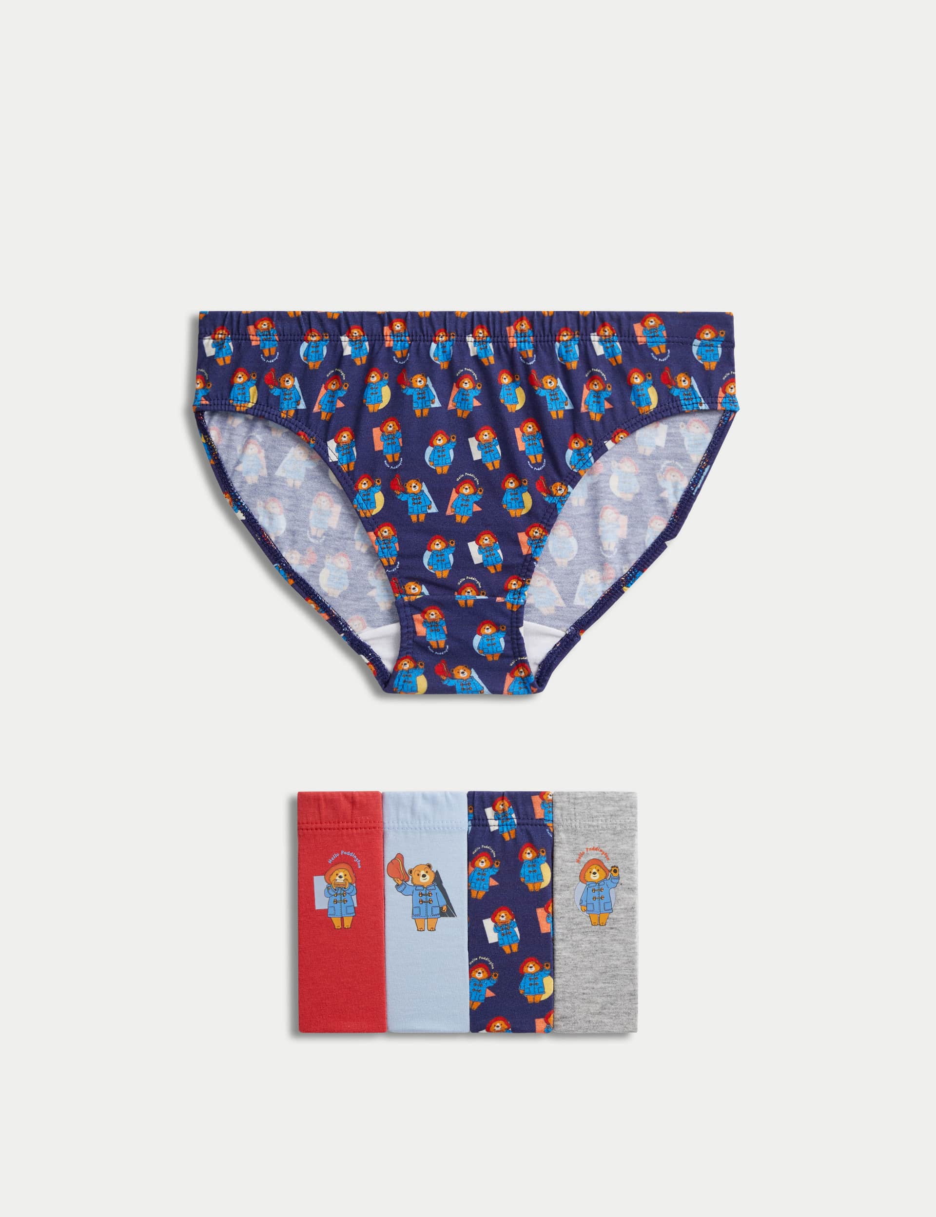 M&S Boys 5pk Pure Cotton Paddington  Briefs (2-8 Yrs)