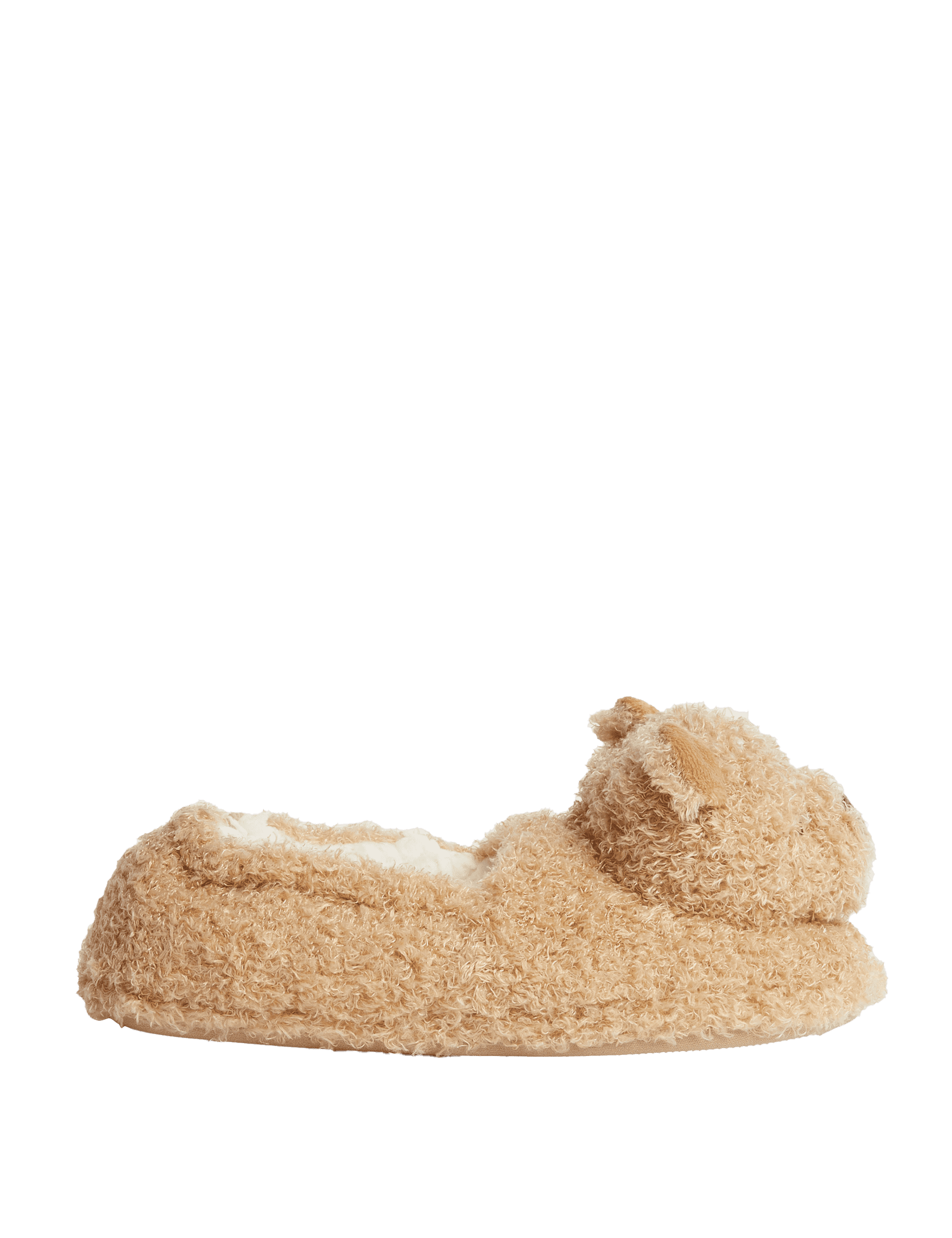 Spencer Bear Kids Spencer Bear Slippers (4 Small - 7 Large) - 5 S - Light Brown, Light Brown