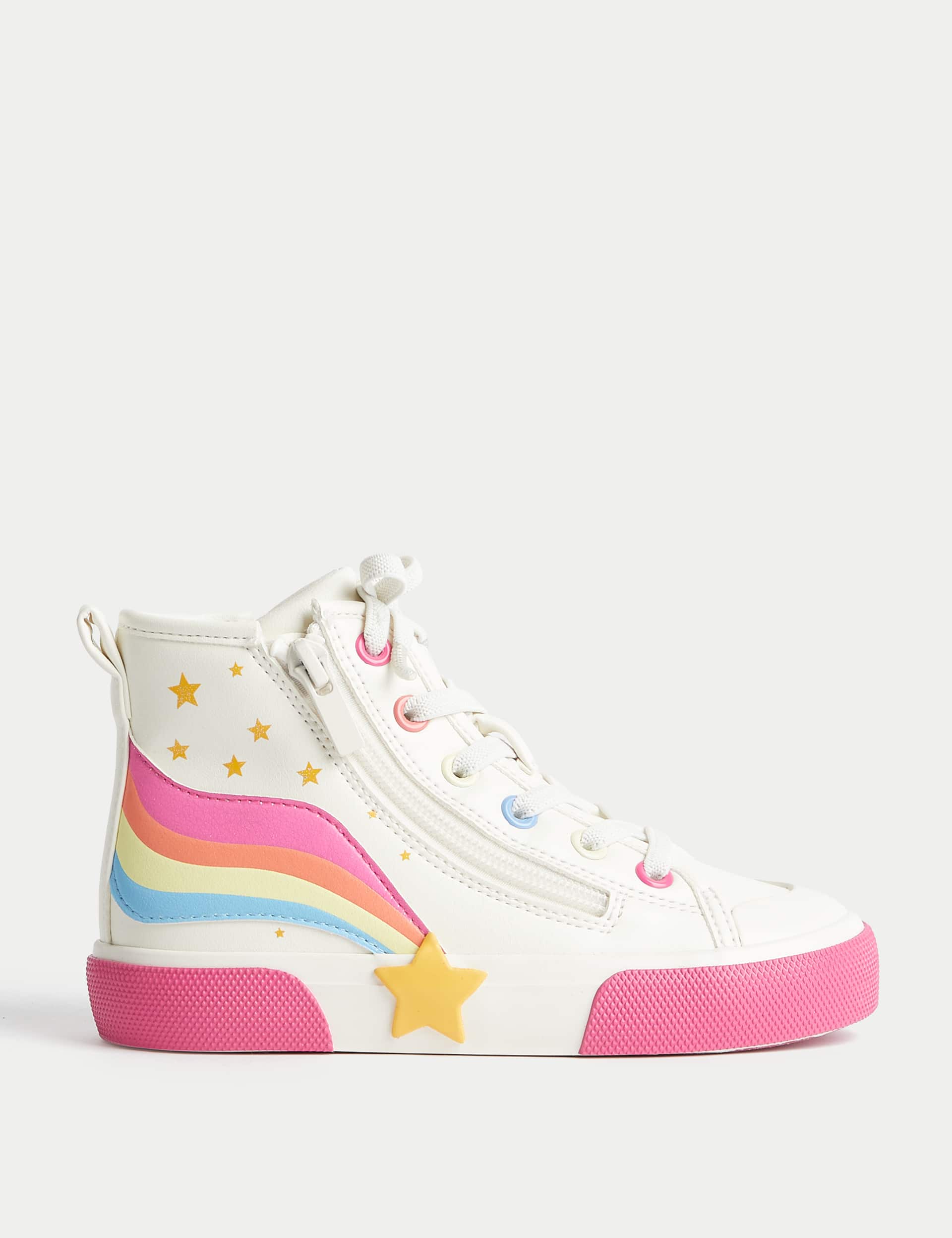 M&S Kids Freshfeet  Star Trainers (4 Small