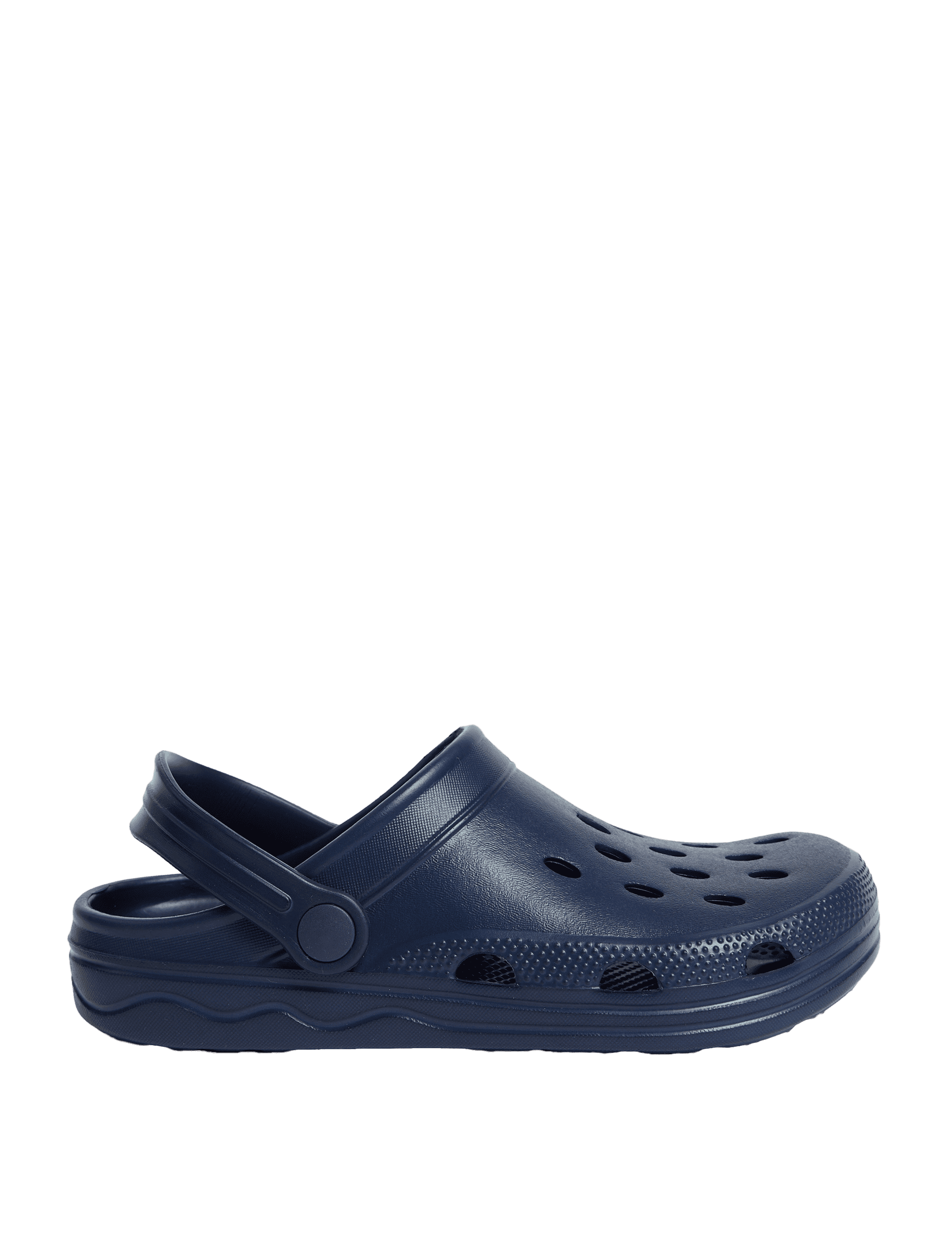 M&S Collection Kids Clogs (3 Large - 7 Large) - 4 L - Navy, Navy