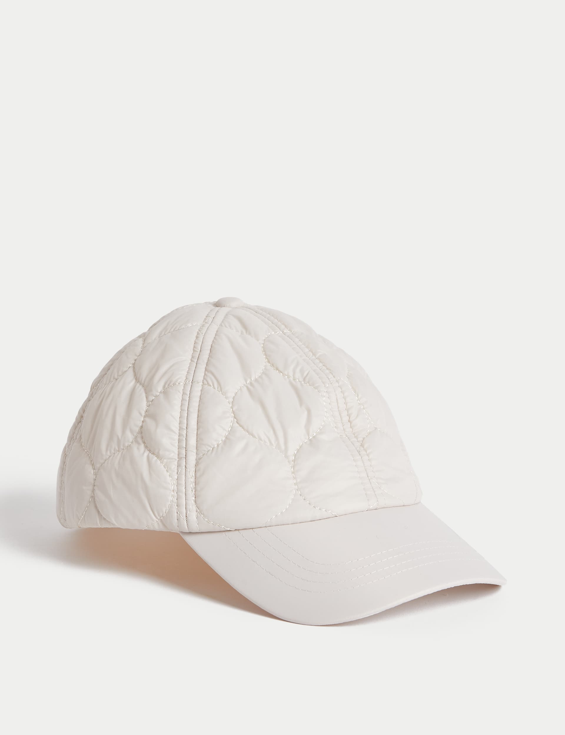 M&S Kids Quilted Baseball Cap (6-13 Yrs) - 6-13Y - Calico, Calico,Carbon