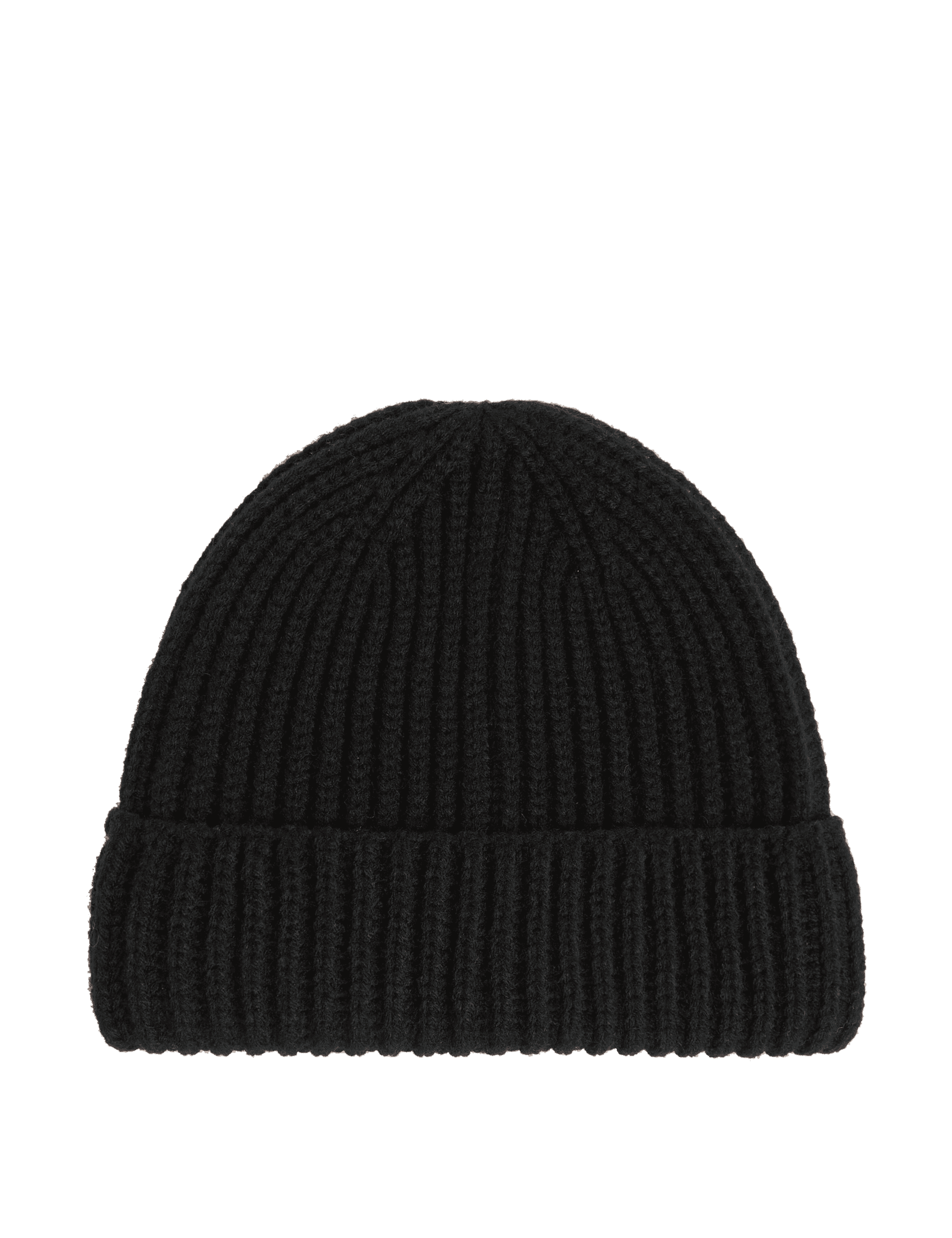 M&S Collection Kids Winter Beanie Hat (1-13 Yrs) - 1-3Y - Black, Black,Flame