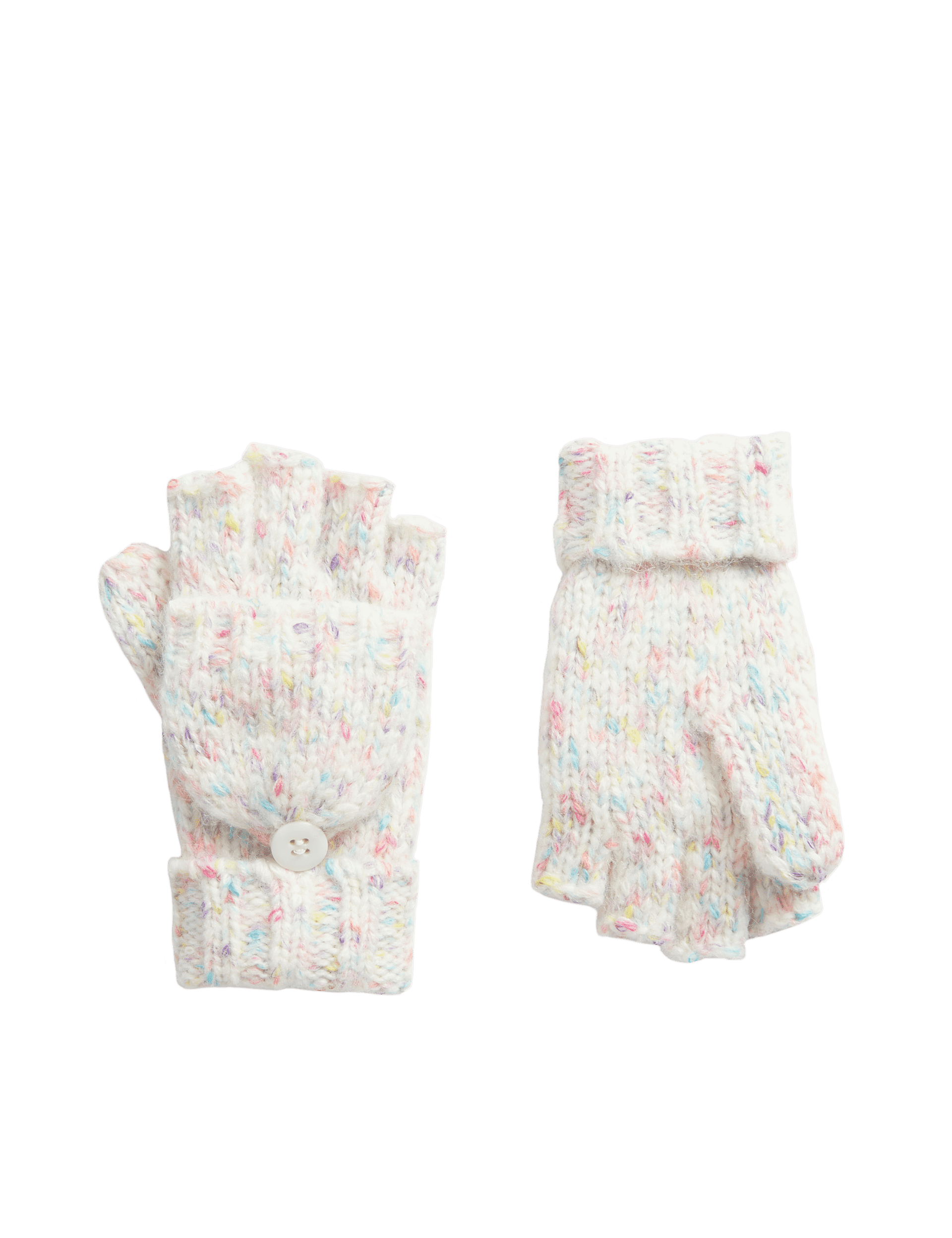 M&S Collection Kids Multicoloured Gloves (3-13 Yrs) - 6-13Y - Pink Mix, Pink Mix