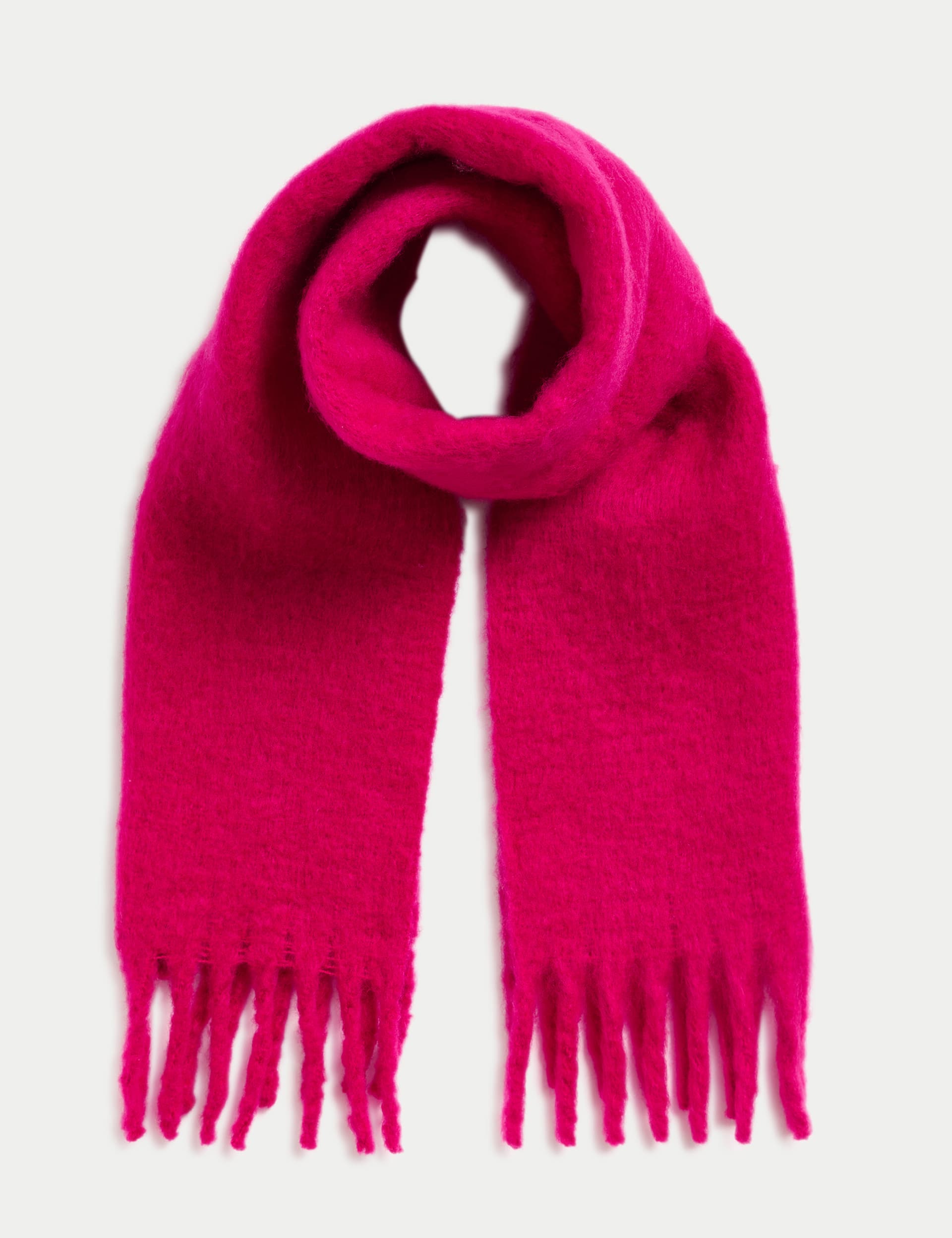 M&S Kids Scarf - Hot Pink, Indigo,Hot Pink