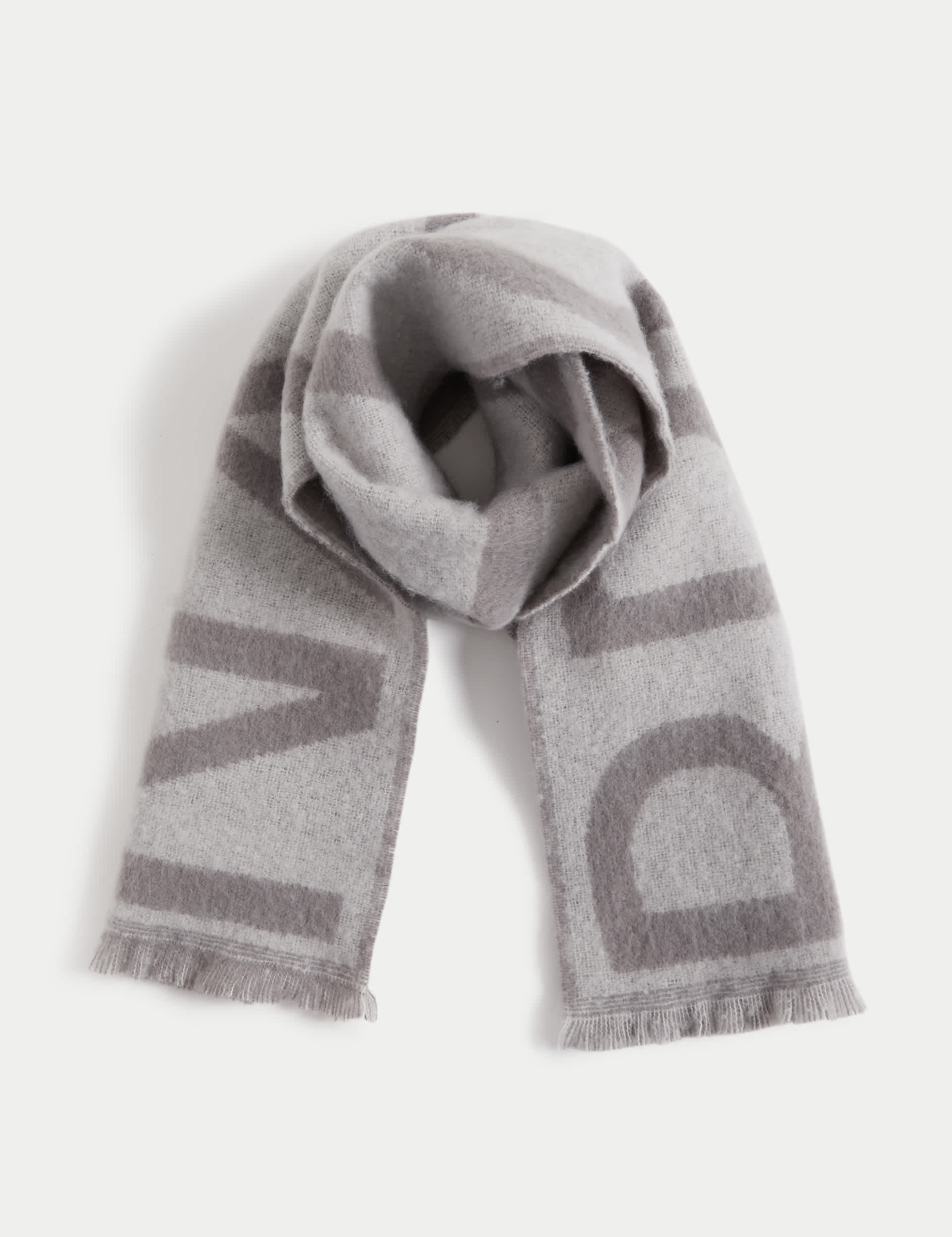 M&S Kids Brooklyn Scarf - Grey Mix, Grey Mix