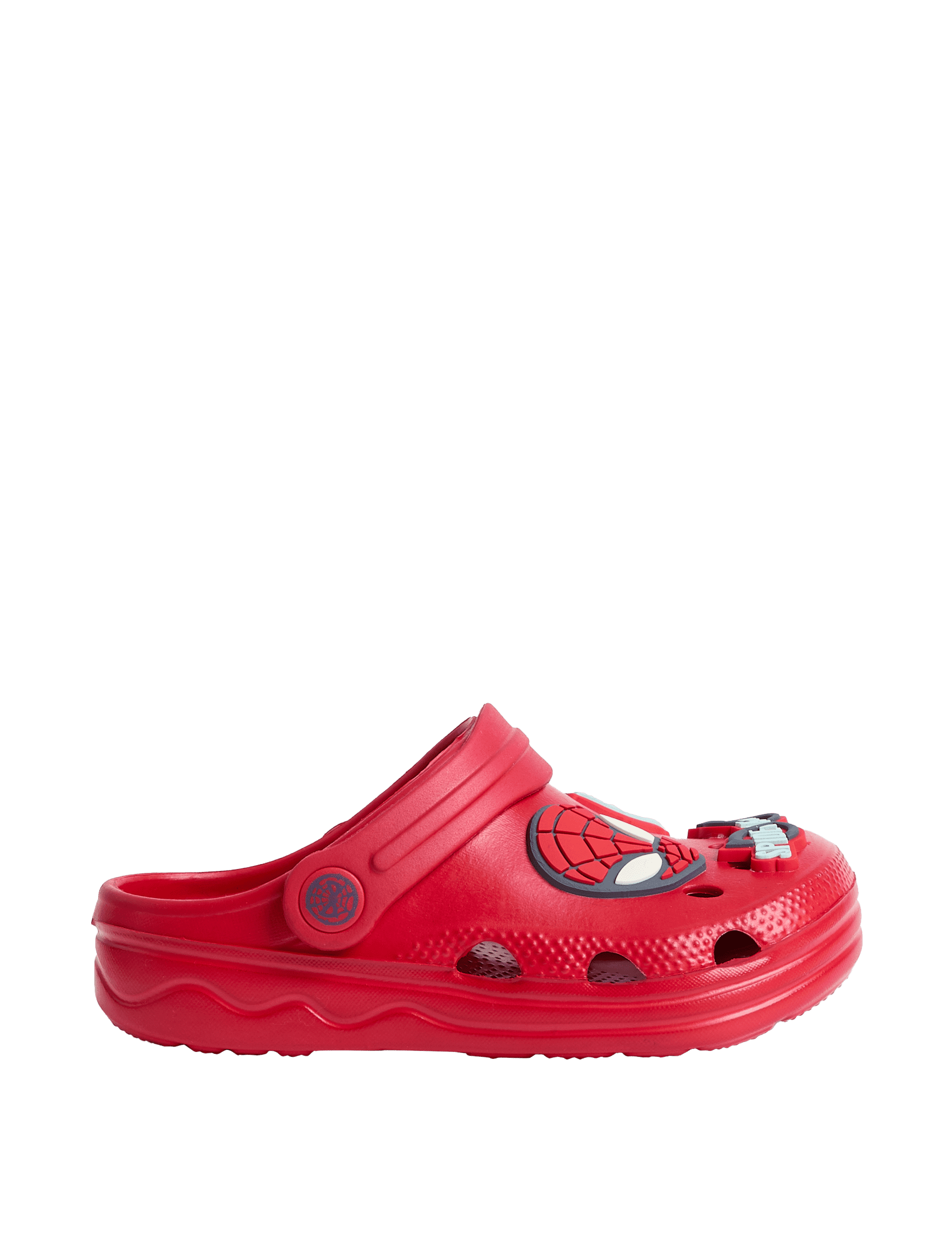 M&S Collection Kids Spidey Clogs (4 Small - 2 Large) - 1 LSTD - Red Mix, Red Mix