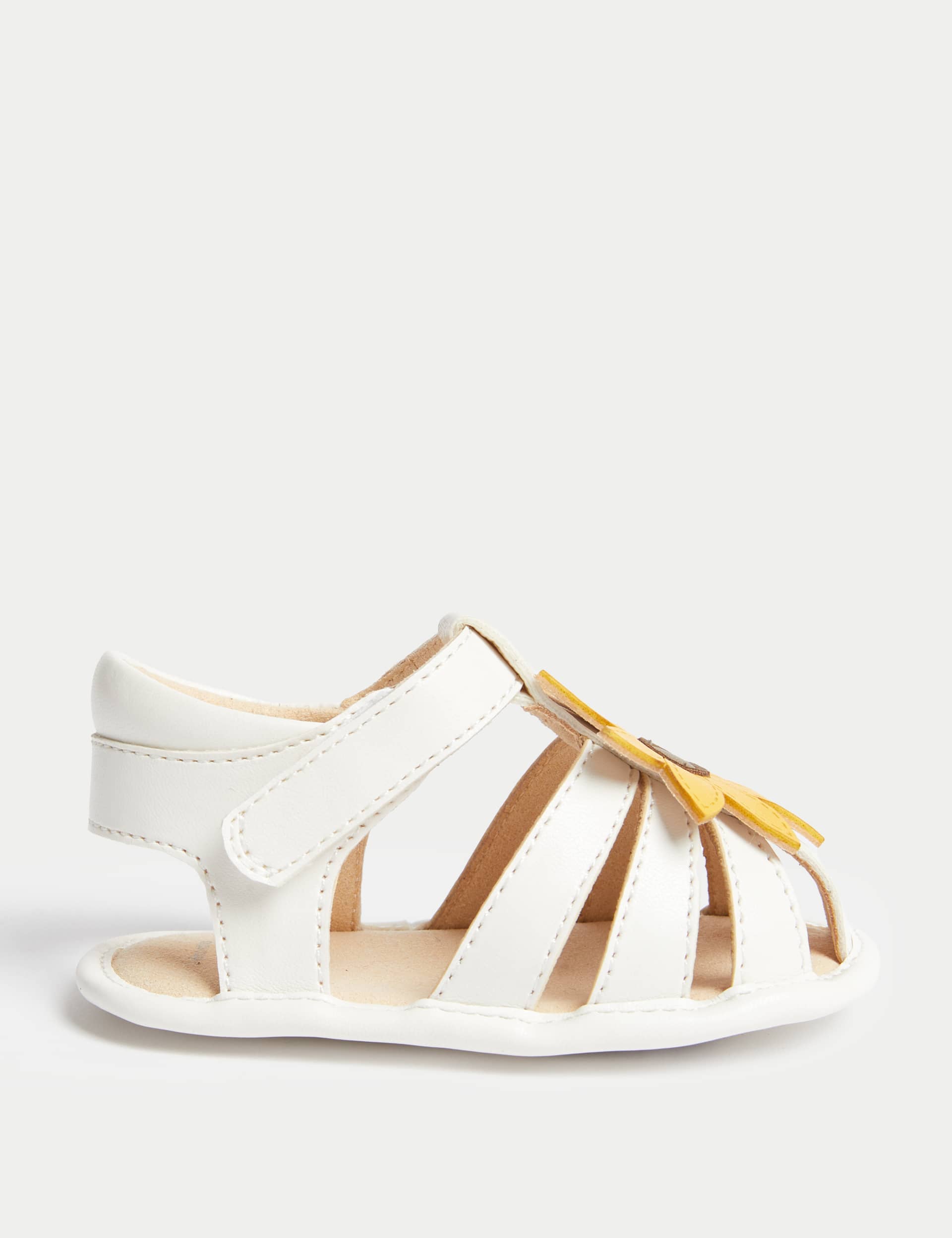 M&S Girls Daisy Pre-walker Sandals (0-18 Mths)
