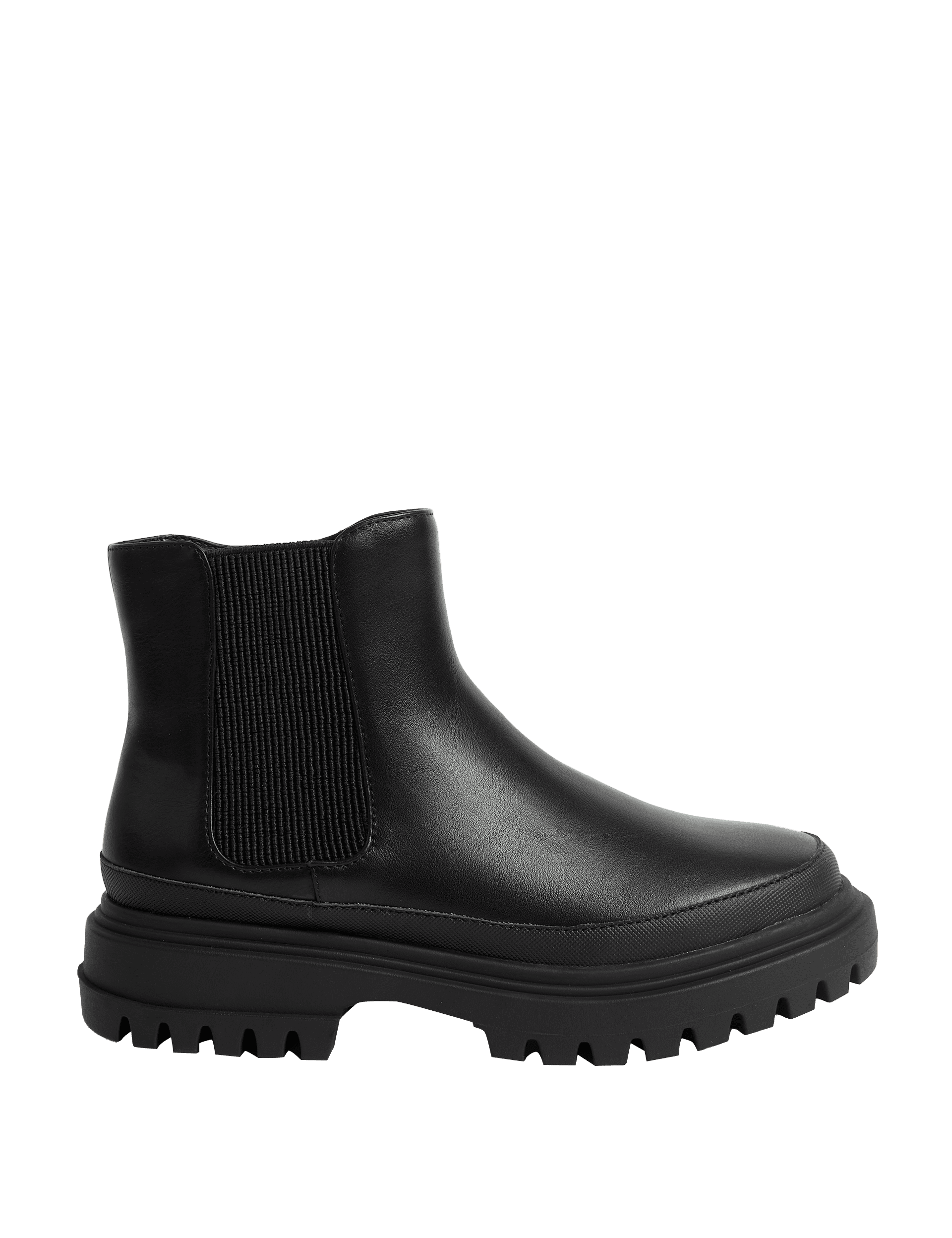 M&S Collection Kids Chelsea Boots (1 Large - 6 Large) - 3 L - Black, Black