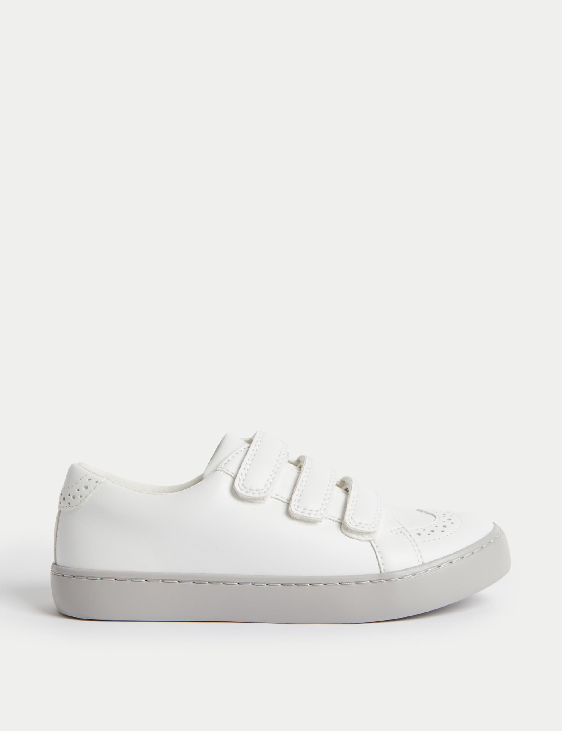 M&S Kids Freshfeet  Riptape Trainers (1 Large