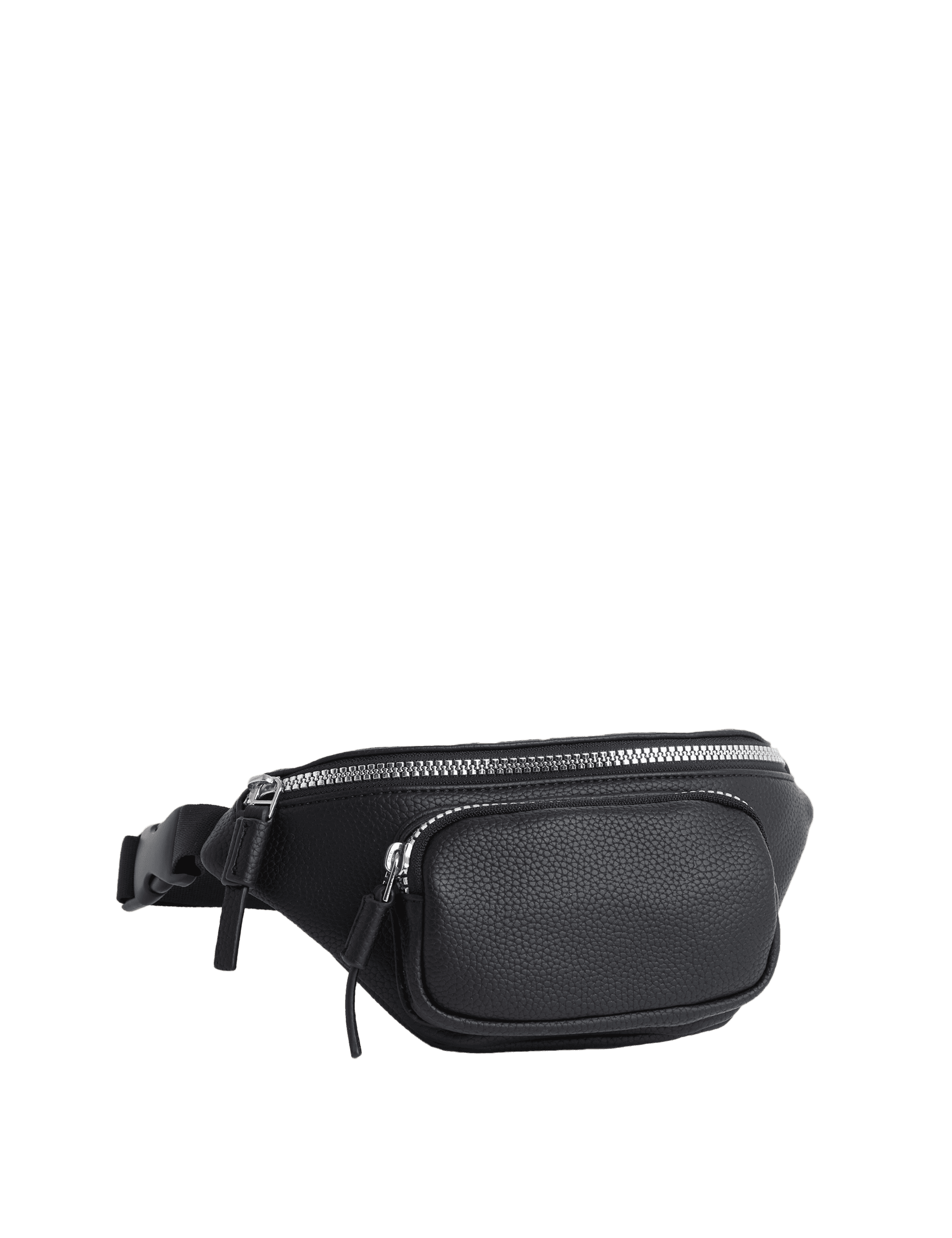 M&S Collection Kids Faux Leather Belt Bag - Black, Black