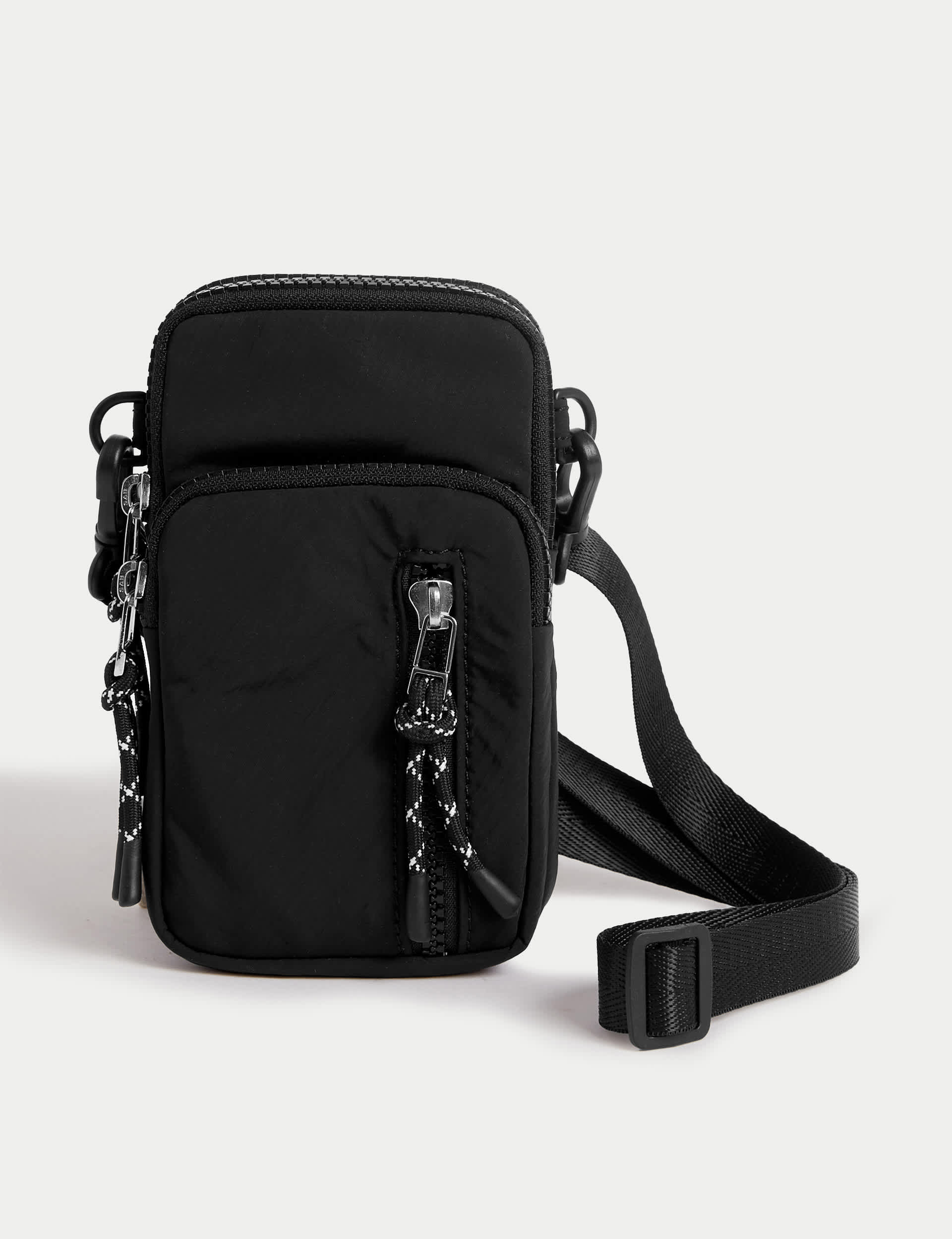 M&S Kids Phone Bag - Black, Black