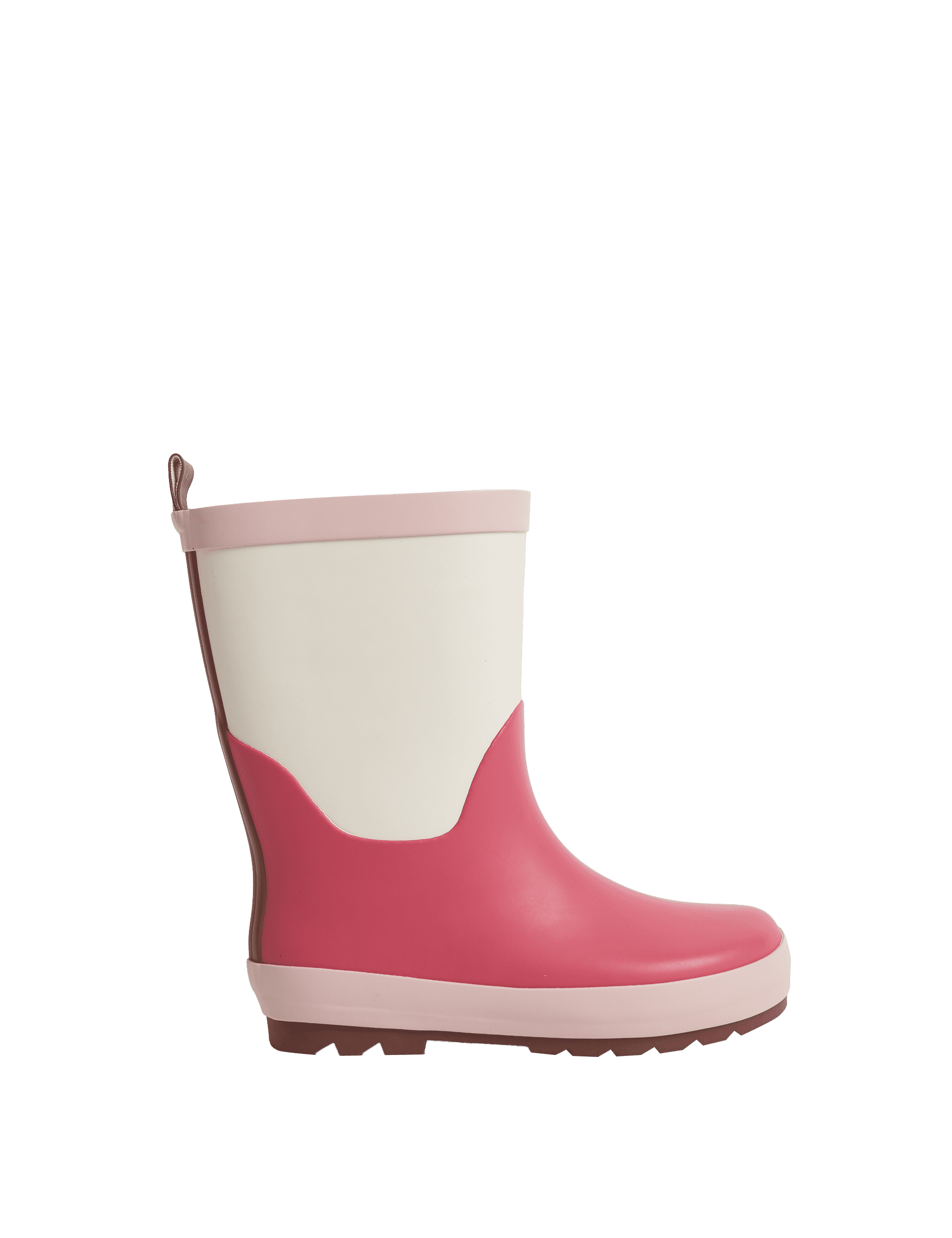 M&S Collection Kids Colour Block Wellies (4 Small - 2 Large) - 1 L - Pink Mix, Pink Mix