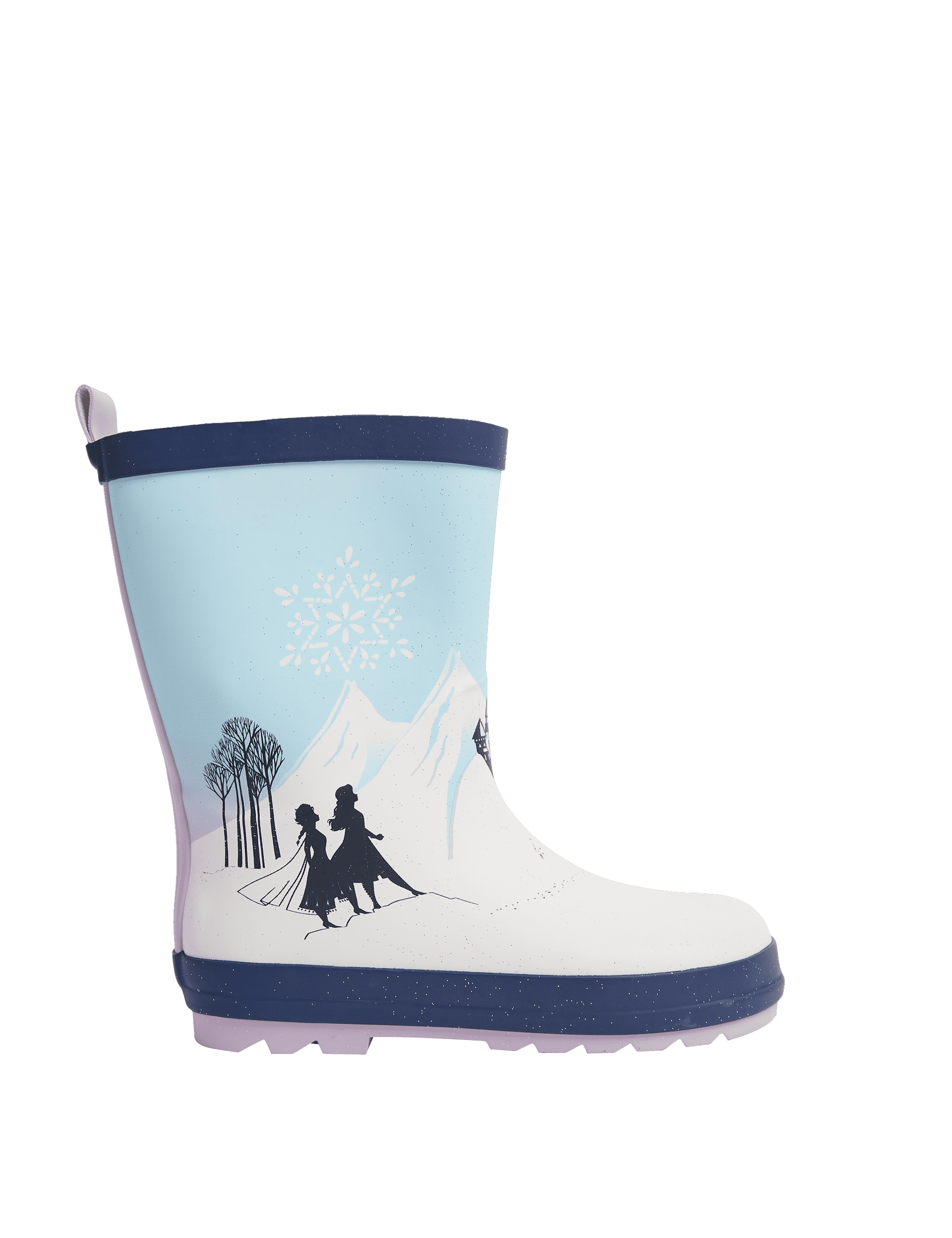 M&S Collection Kids Frozen Wellies (4 Small - 13 Small) - 5 S - Blue Mix, Blue Mix