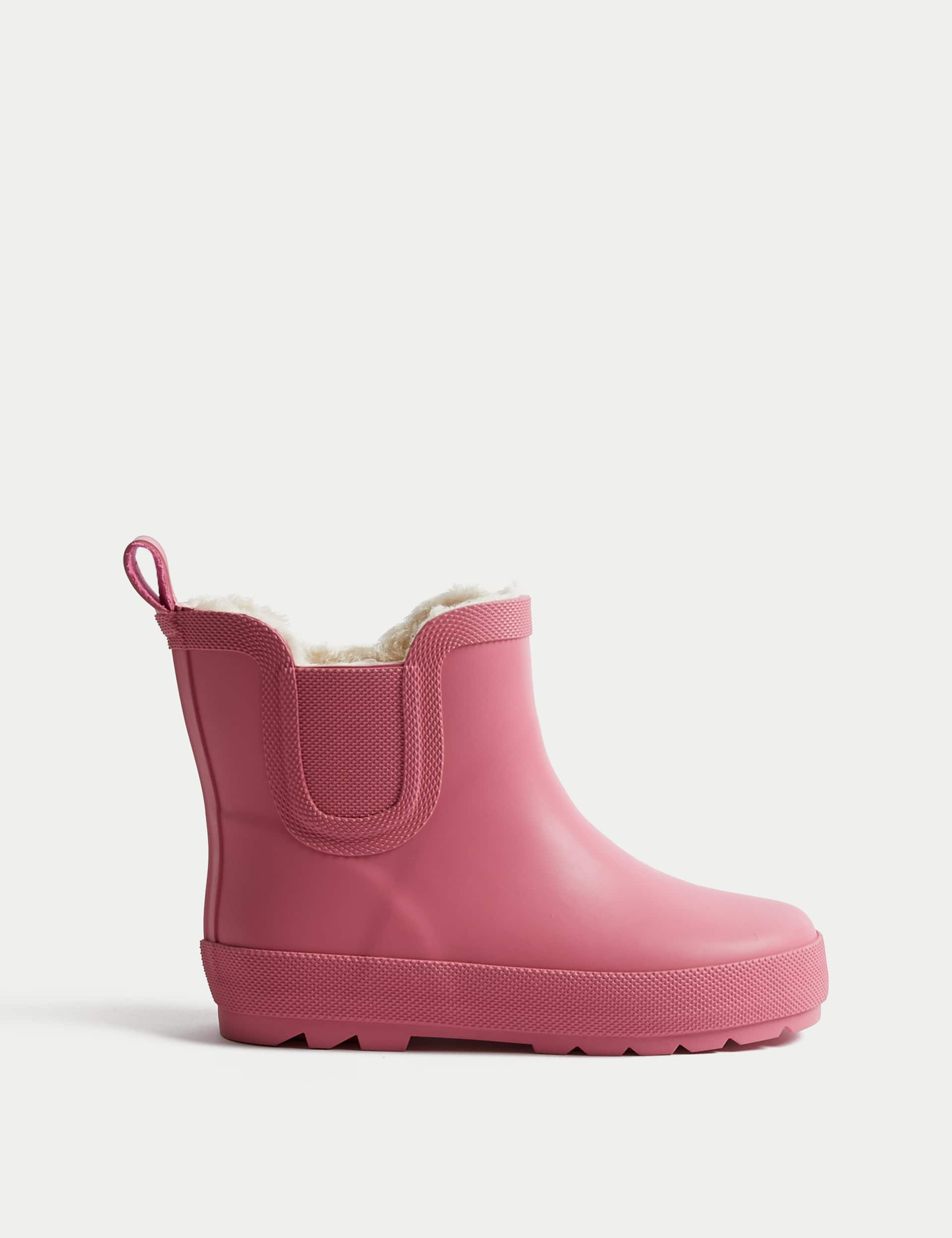 M&S Kids Wellies (4 Small - 2 Large) - Dusky Pink, Dusky Pink