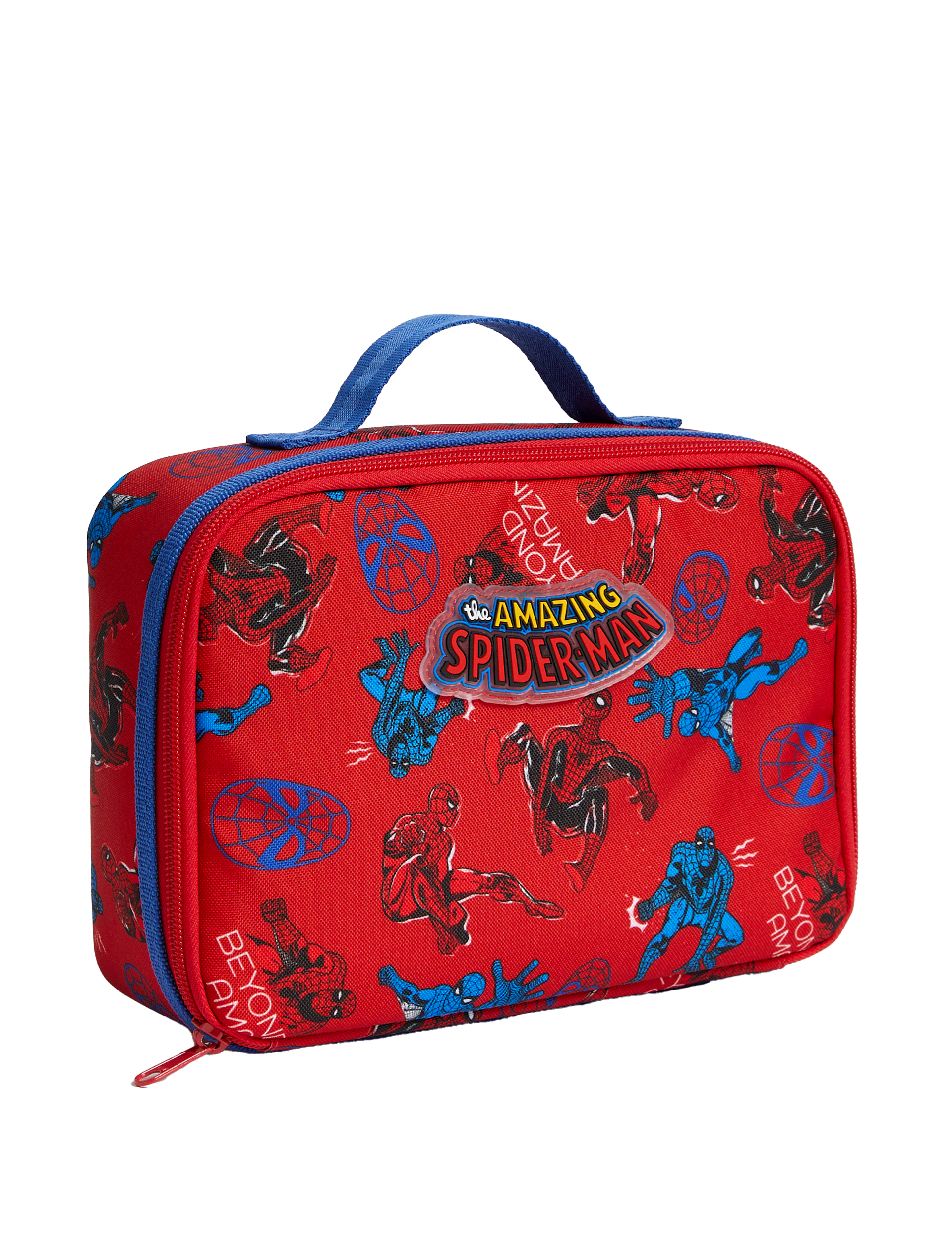 M&S Collection Kids Spider-Man Lunch Box - Red, Red