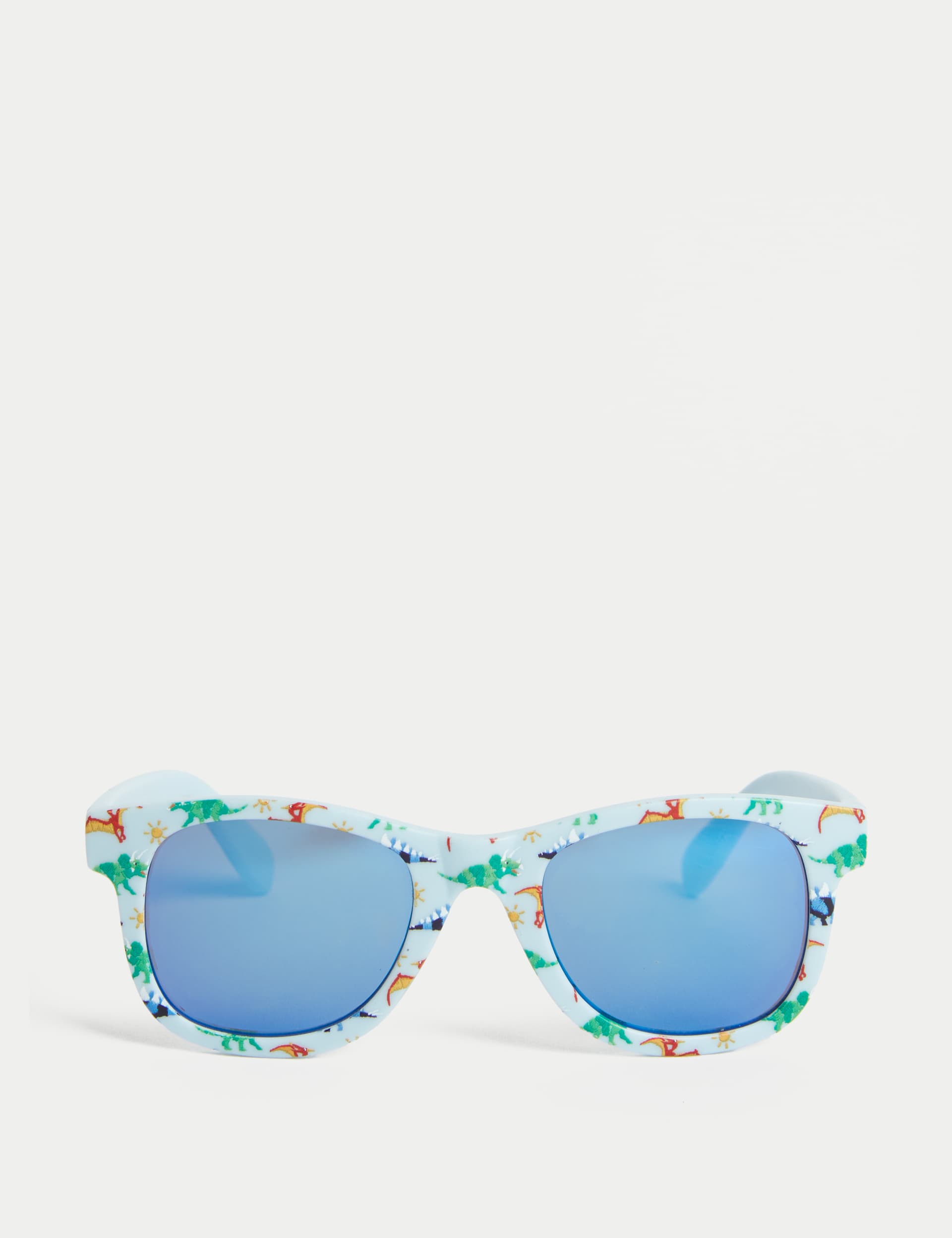 M&S Kids Dino Wayfarer Sunglasses - M-L - Blue Mix, Blue Mix