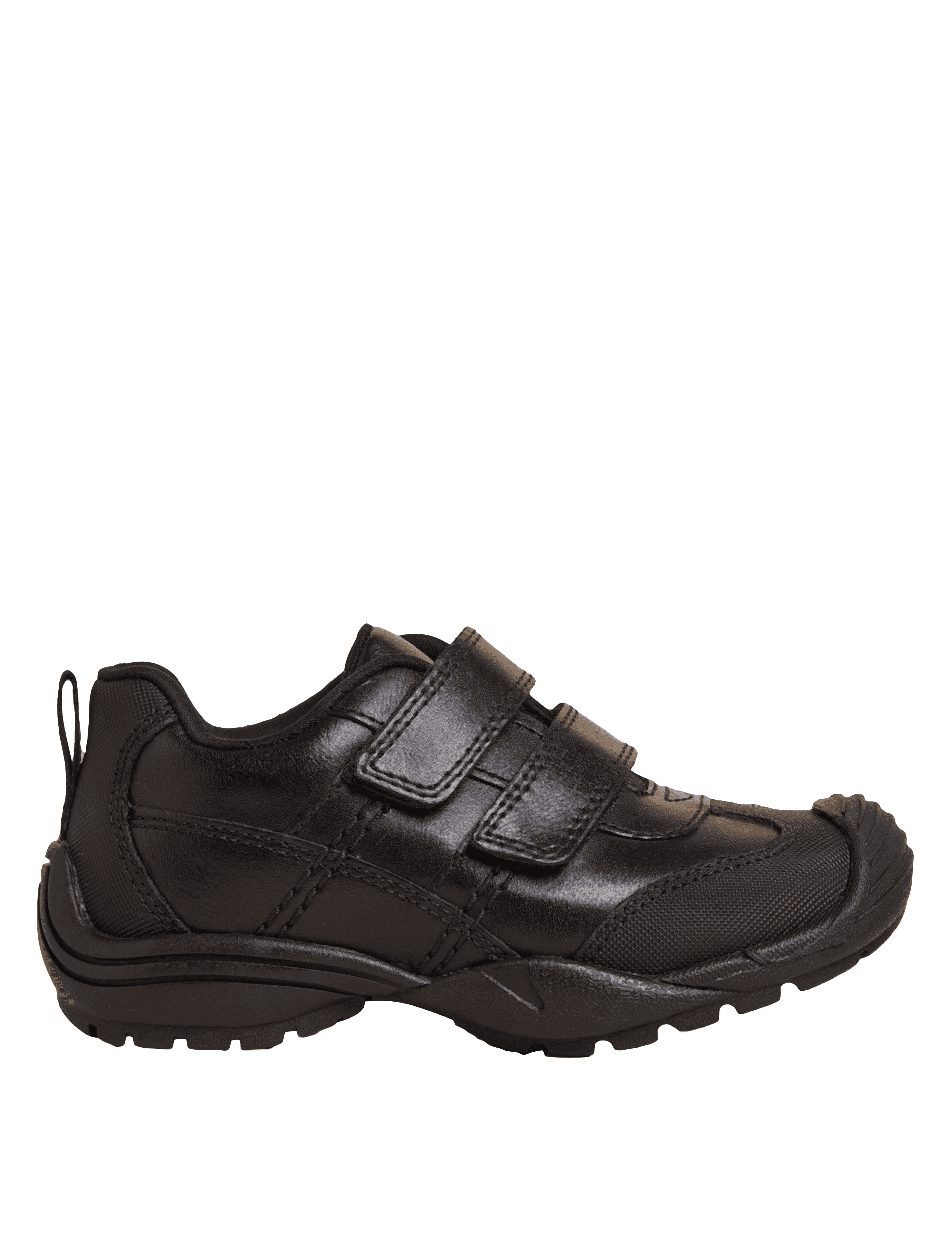 M&S Collection Kids Leather School Shoes (8 Small - 2 Large) - 8 SSTD - Black, Black