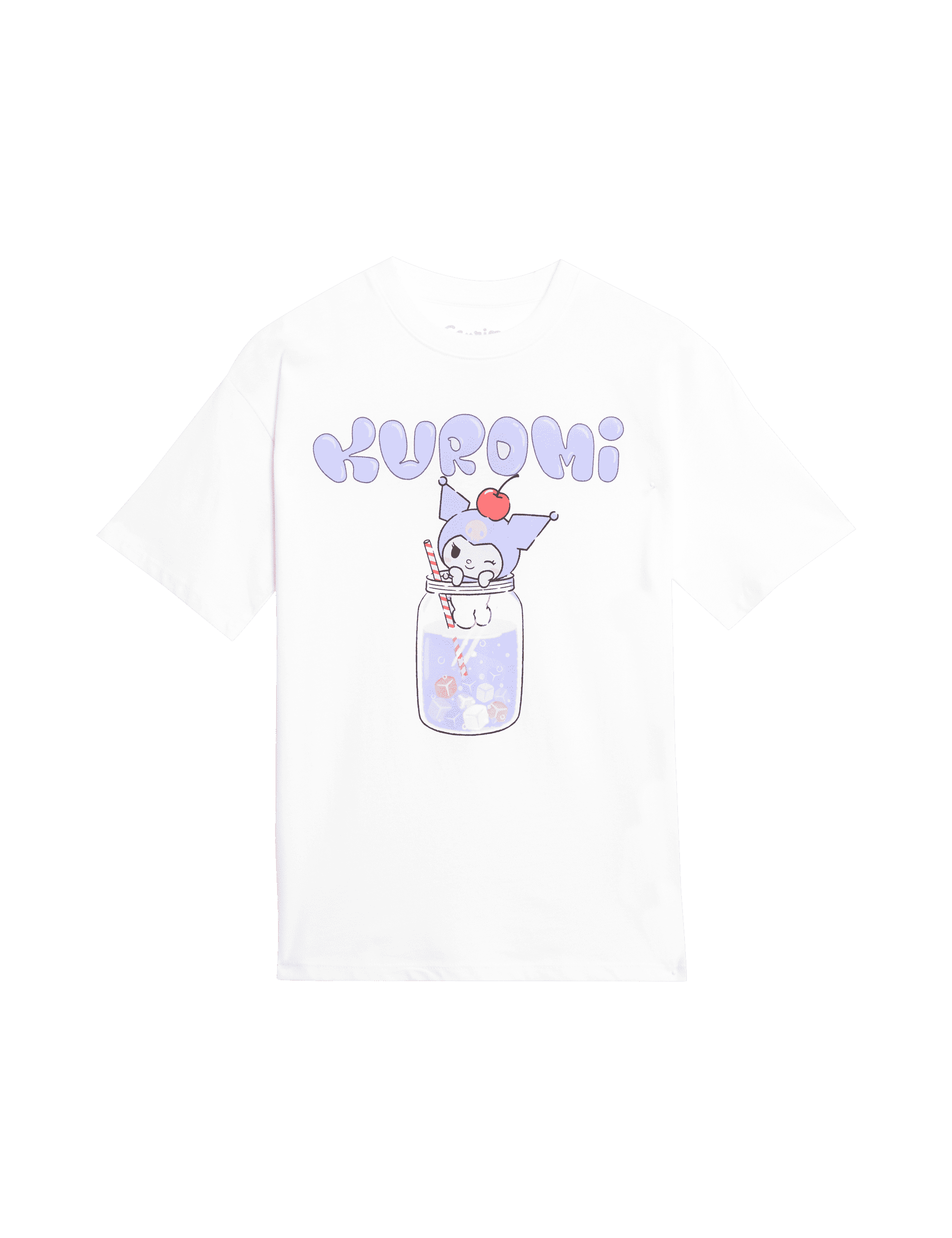 M&S Collection Girls Kuromi Sanrio Pure Cotton T-Shirt (6-16 Yrs) - 15-16 - White, White