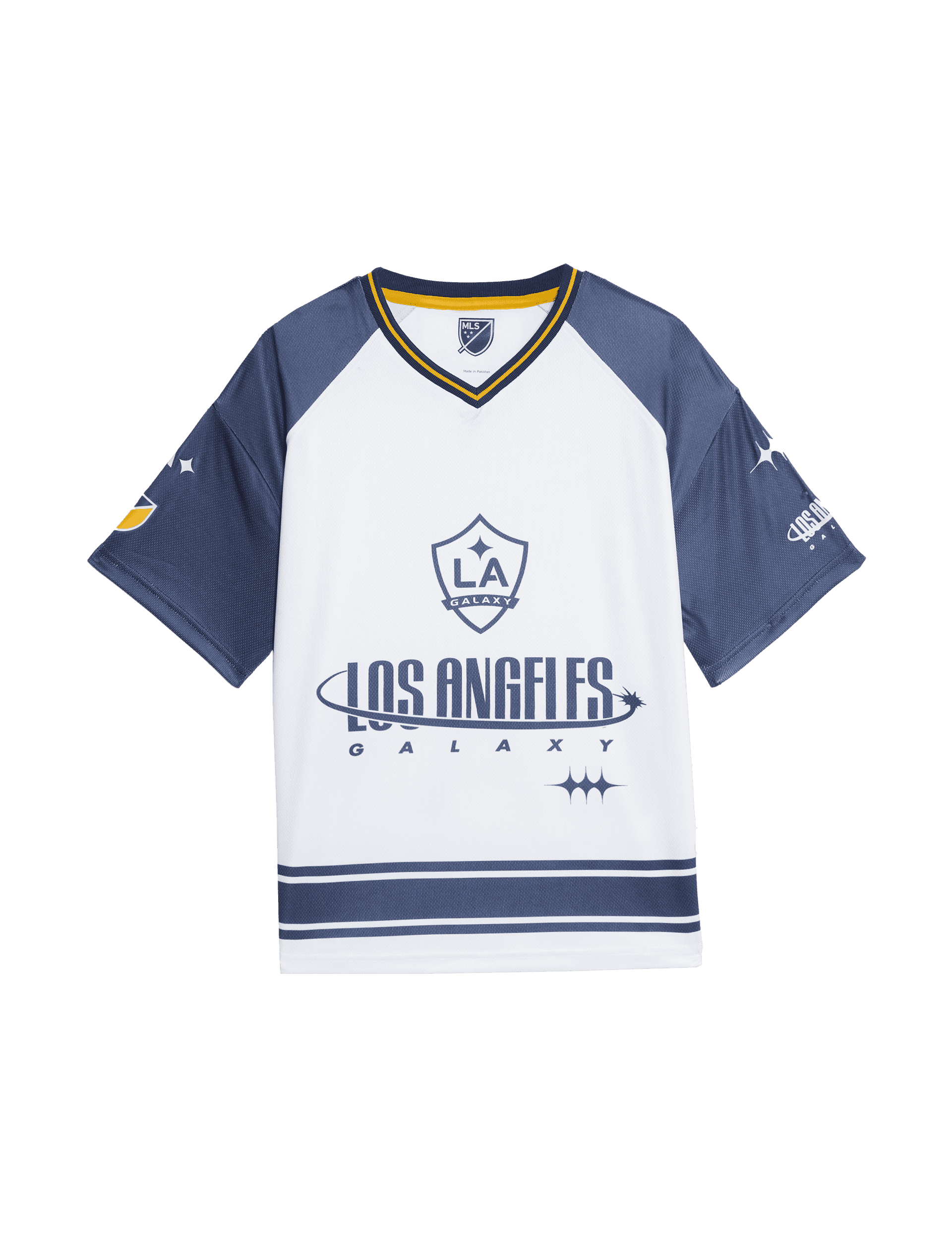 M&S Collection Girls LA Galaxy T-Shirt (6-16 Yrs) - 9-10Y - Ecru, Ecru