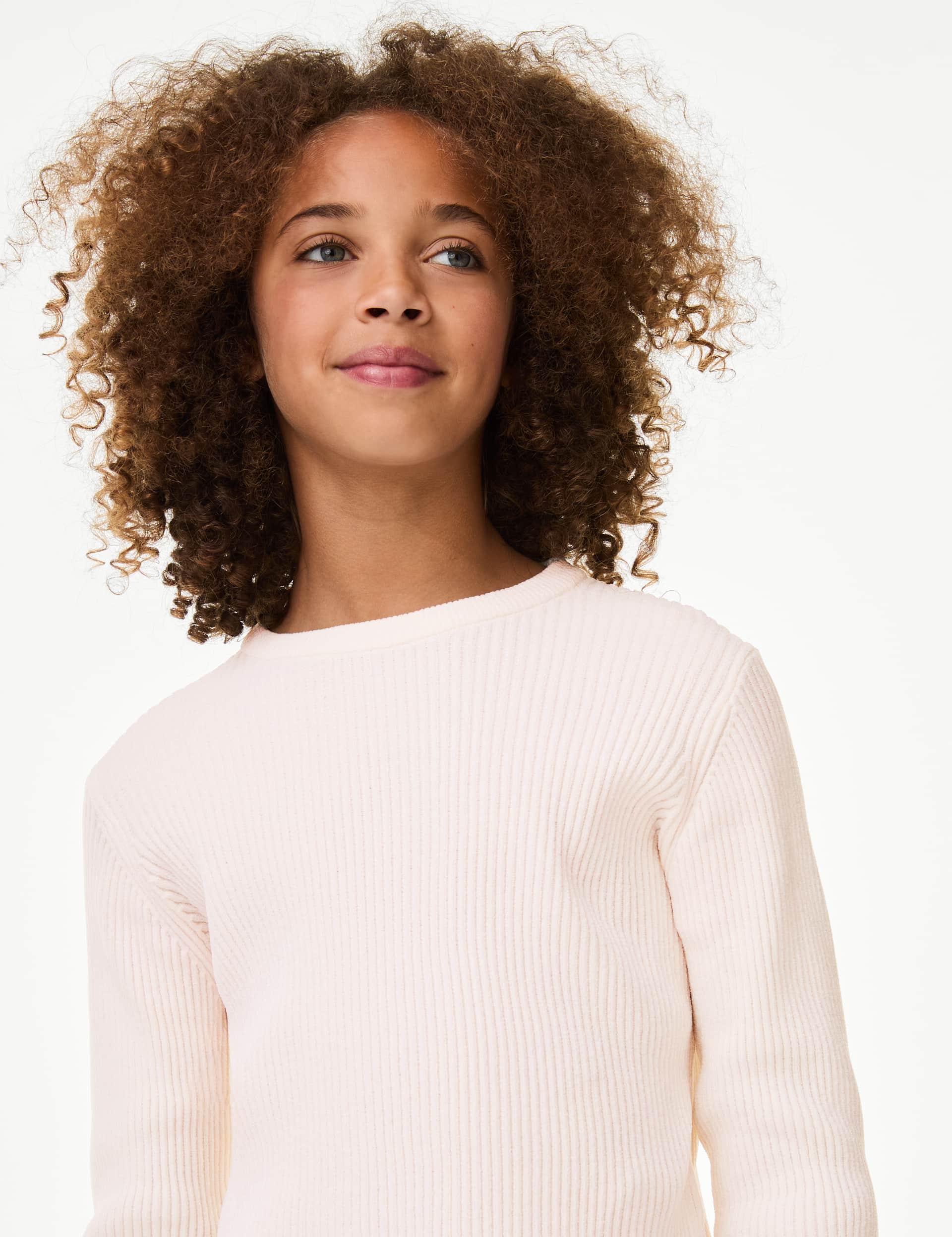 M&S Girls Knitted Jumper (6-16 Yrs)