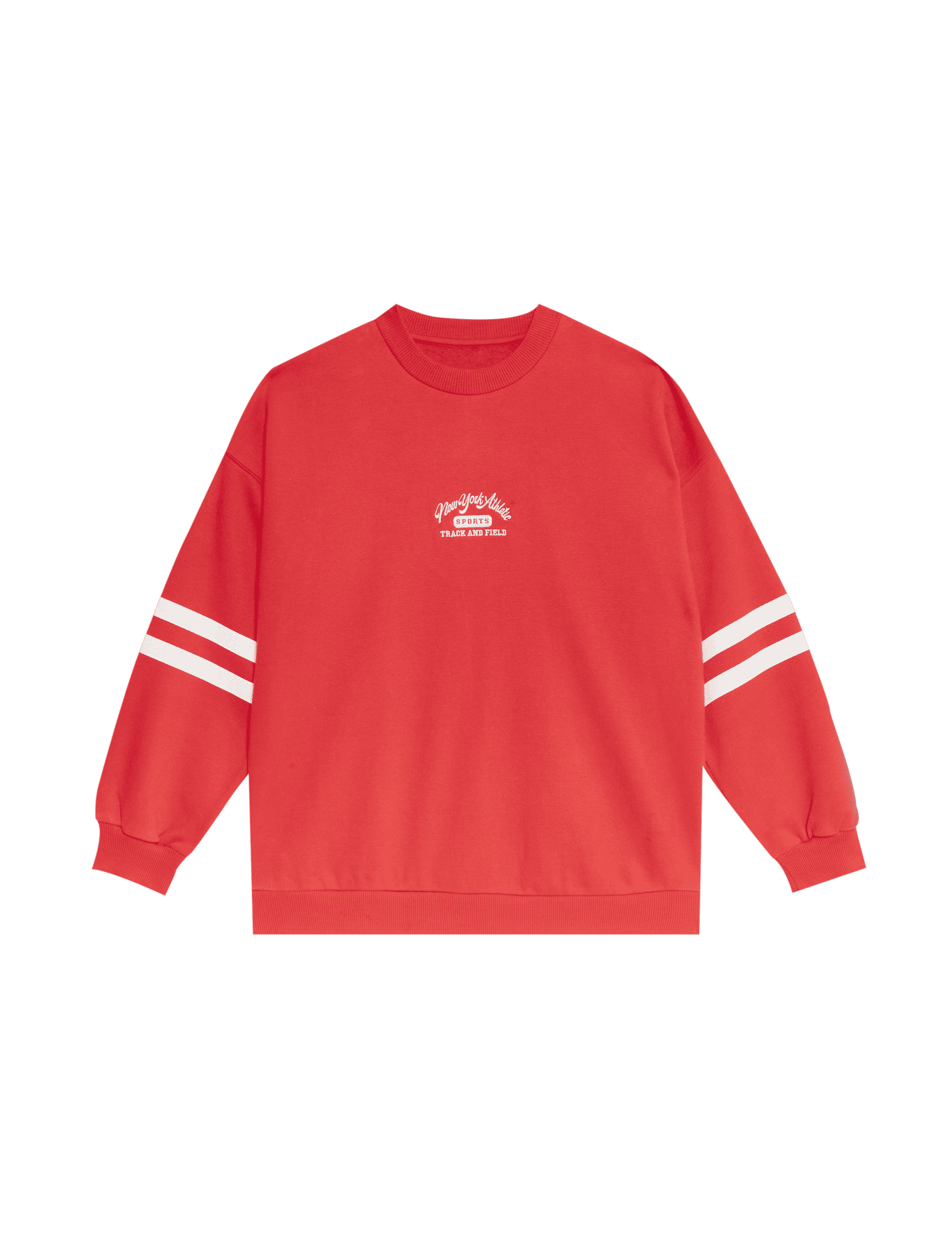 M&S Collection Girls Cotton Rich Sweatshirt (6-16 Yrs) - 8-9 Y - Red, Red