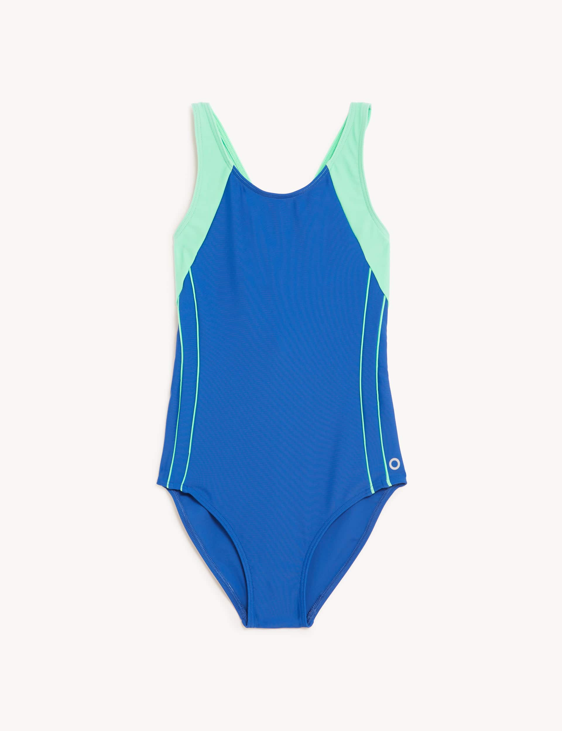 Goodmove Girls Sports Swimsuit (6-16 Yrs) - 6-7 Y - Cobalt, Cobalt