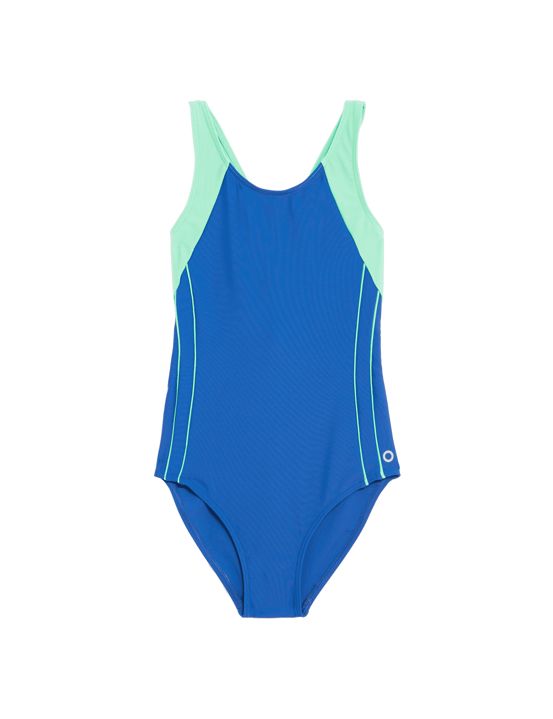 Goodmove Girls Sports Swimsuit (6-16 Yrs) - 6-7 Y - Cobalt, Cobalt