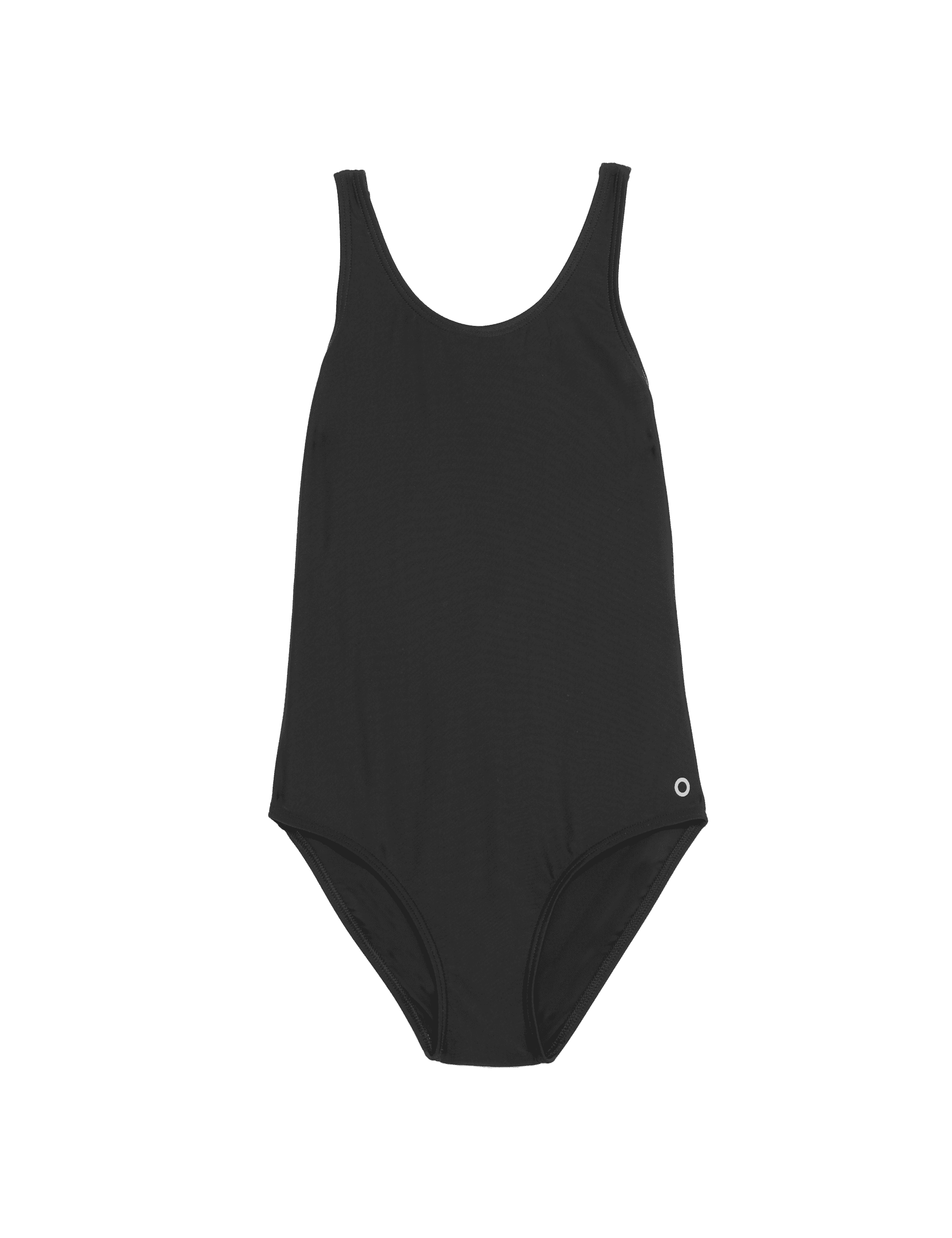 Goodmove Girls Sports Swimsuit (6-16 Yrs) - 13-14 - Black, Black