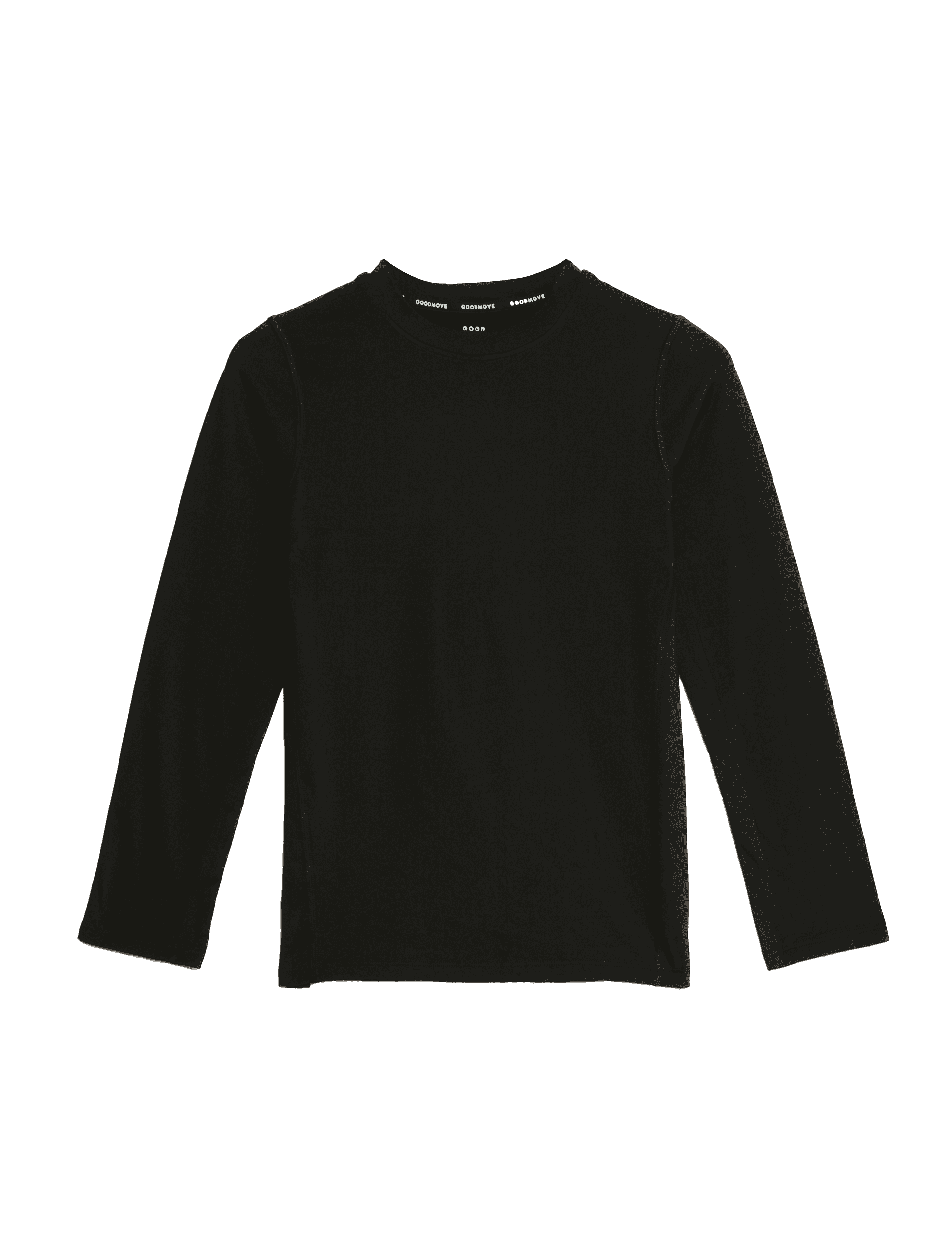 Goodmove Baselayer Top (6-16 Yrs) - 9-10Y - Black, Black