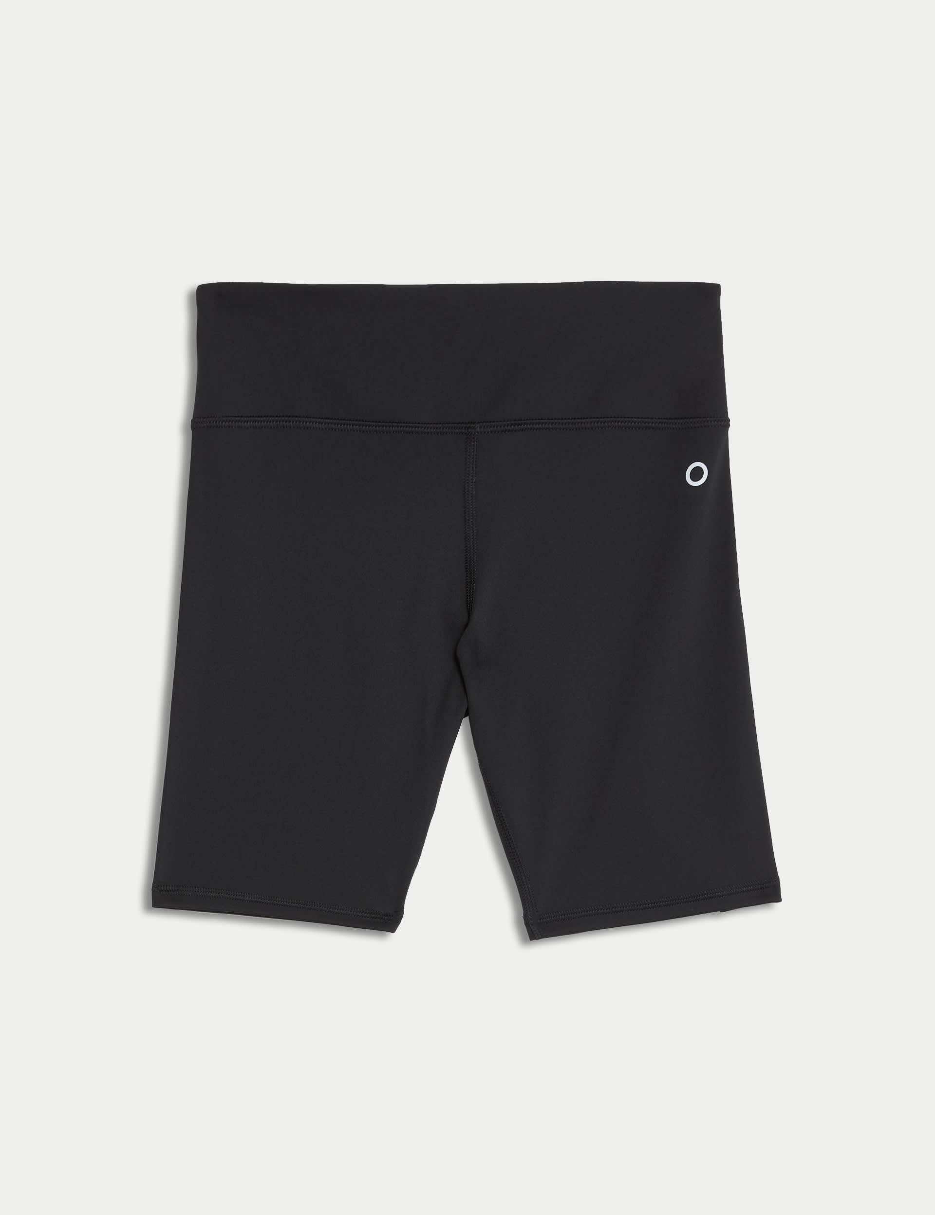 Goodmove Girls Cycling Shorts (6-16 Yrs) - 7-8 Y - Black, Black