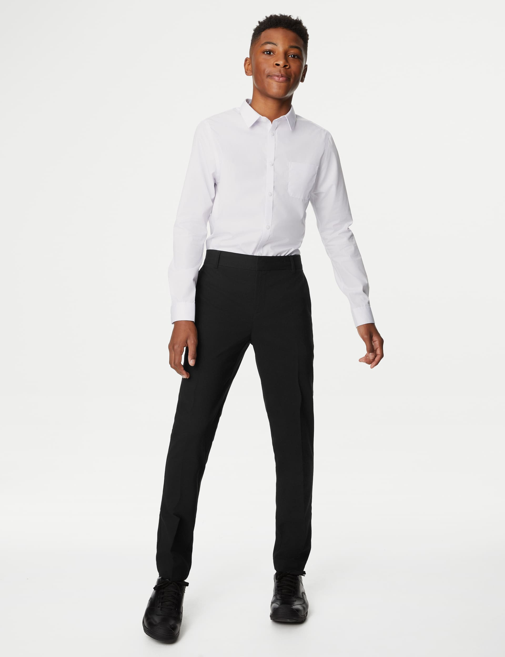 M&S Boys Super Skinny Longer Length School Trousers (2-18 Yrs)