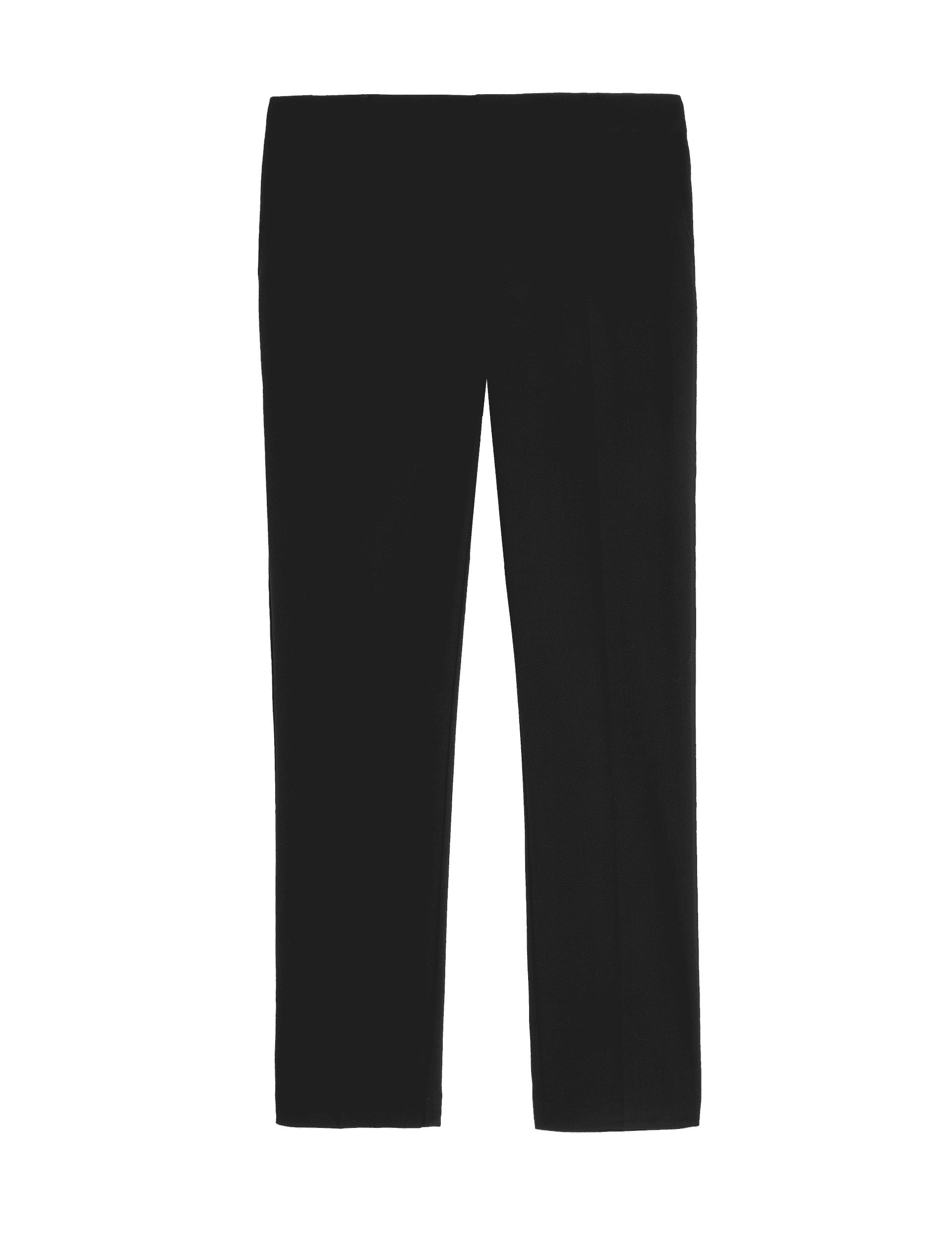 M&S Collection Boys Skinny Leg Longer Length School Trousers (2-18 Yrs) - 3-4 YLNG - Black, Black