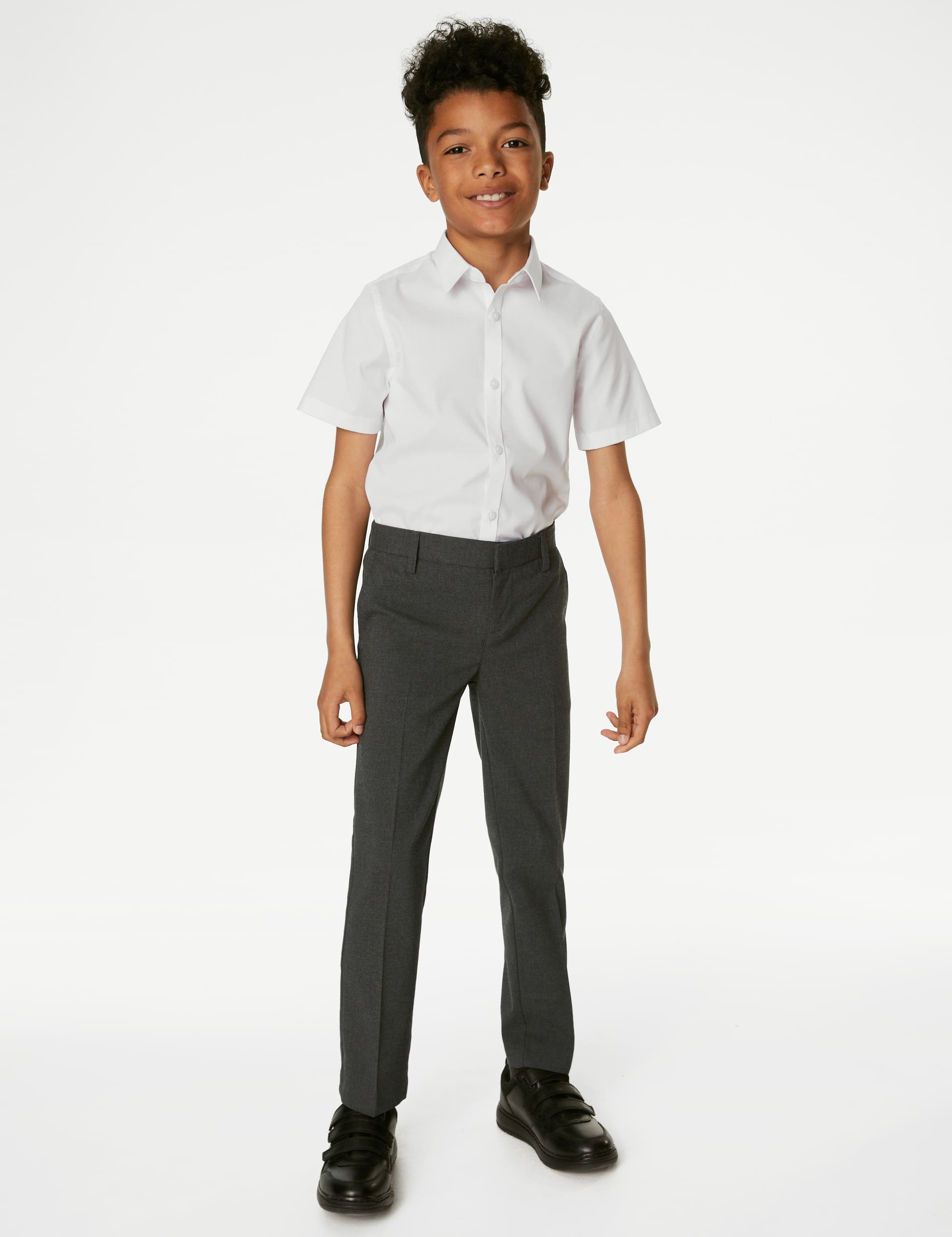 M&S Boys Slim Leg School Trousers (2-18 Yrs)