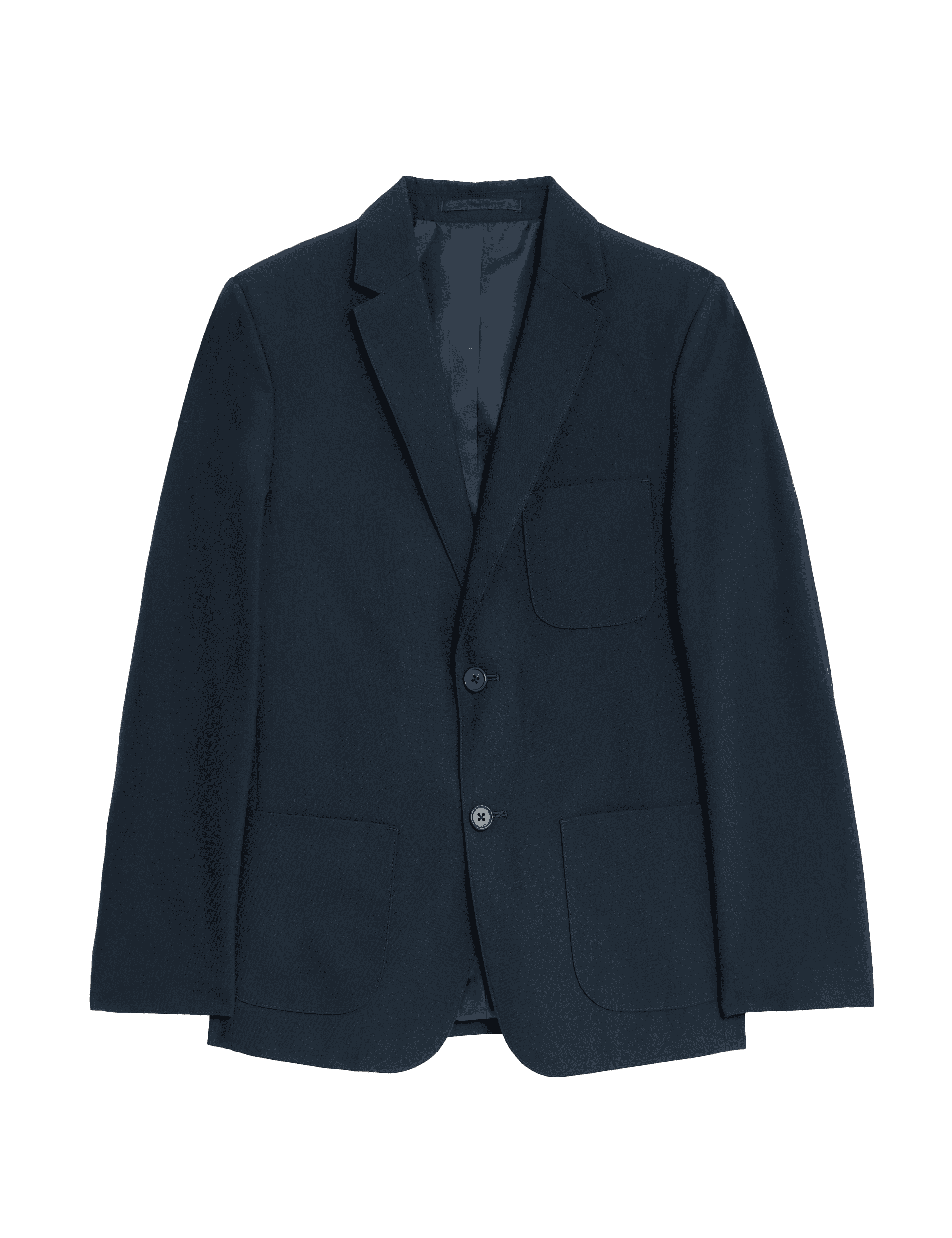 M&S Collection Senior Boys School Blazer (9-18 Yrs) - 14-15 - Navy, Navy,Black