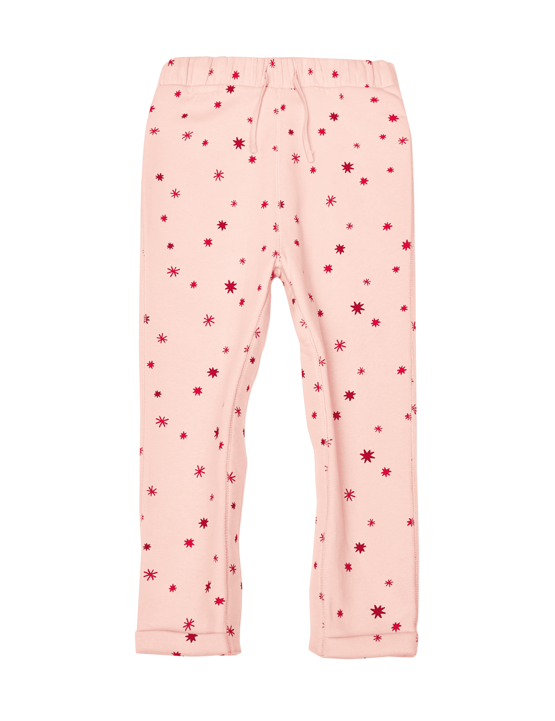 GirlsAdaptiveCottonRichJoggers(3Mths-7Yrs)-3-4Y - Pink Mix, Pink Mix