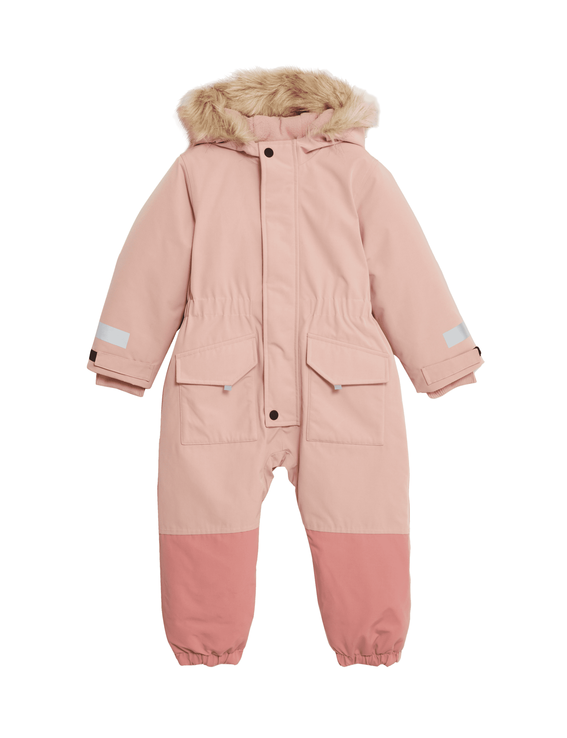 M&S Collection Boys Technical Hooded Snowsuit (2-8 Yrs) - 6-7 Y - Multi, Multi