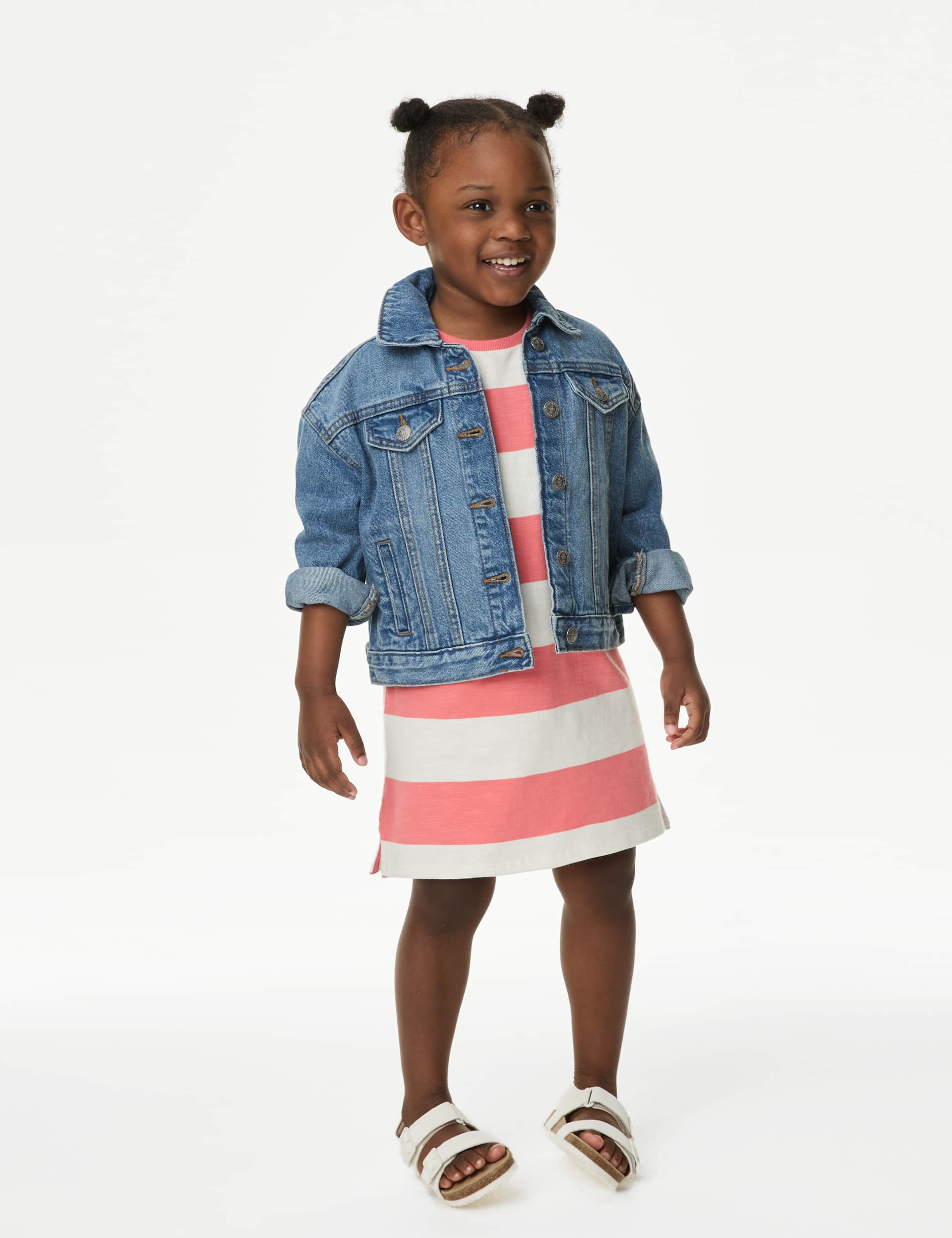 M&S Girls Denim Jacket (2-8 Yrs)