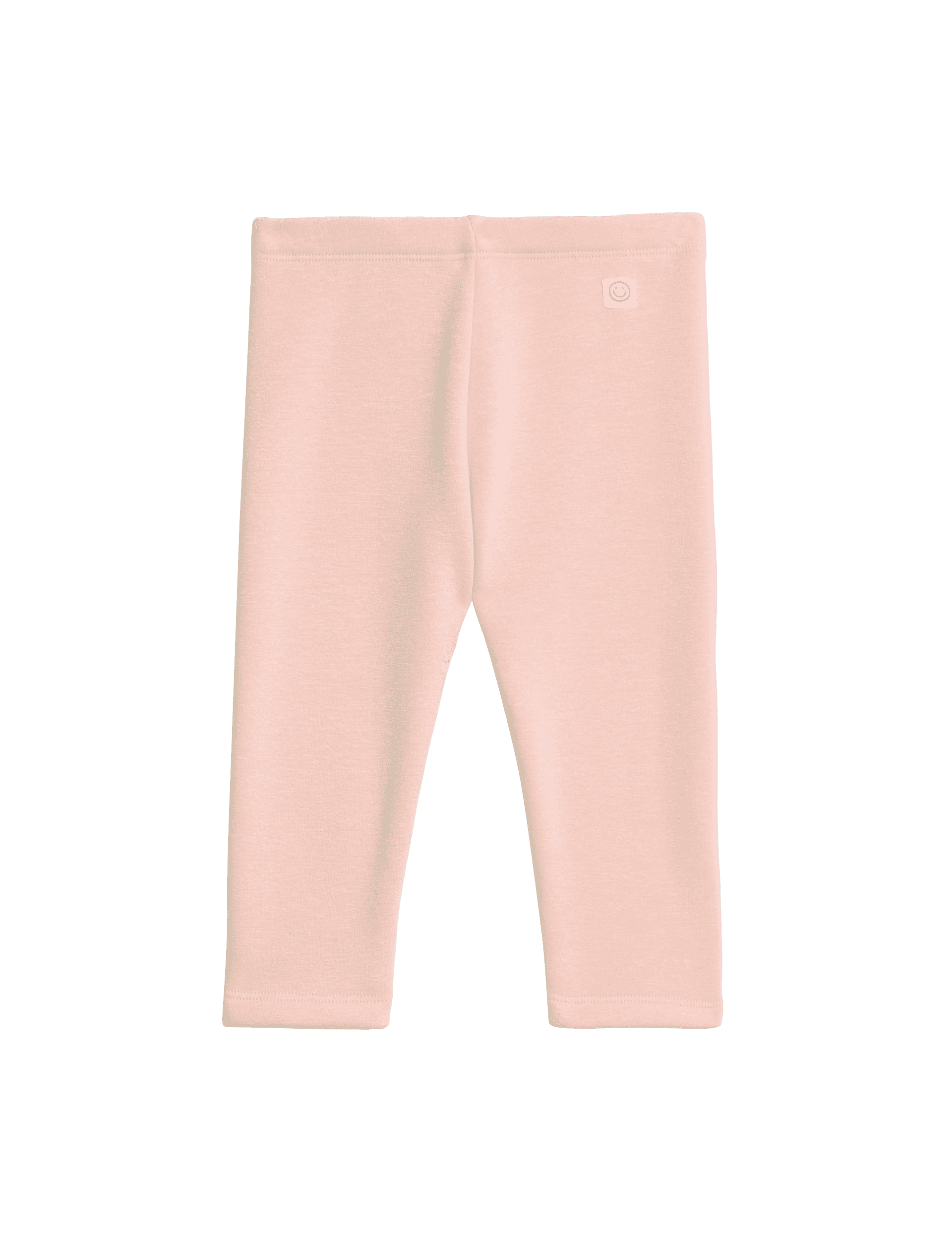 M&S Collection Girls Cotton Blend Fleece Lined Cosy Leggings (0 Mths-6 Yrs) - 12-18 - Blush, Blush,C