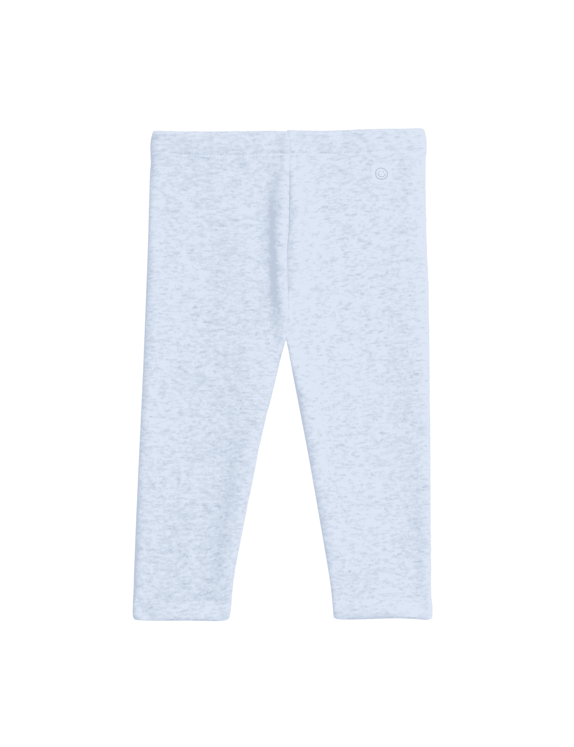 M&S Collection Girls Cotton Blend Fleece Lined Cosy Leggings (0 Mths-6 Yrs) - 4-5Y - Grey Marl, Grey