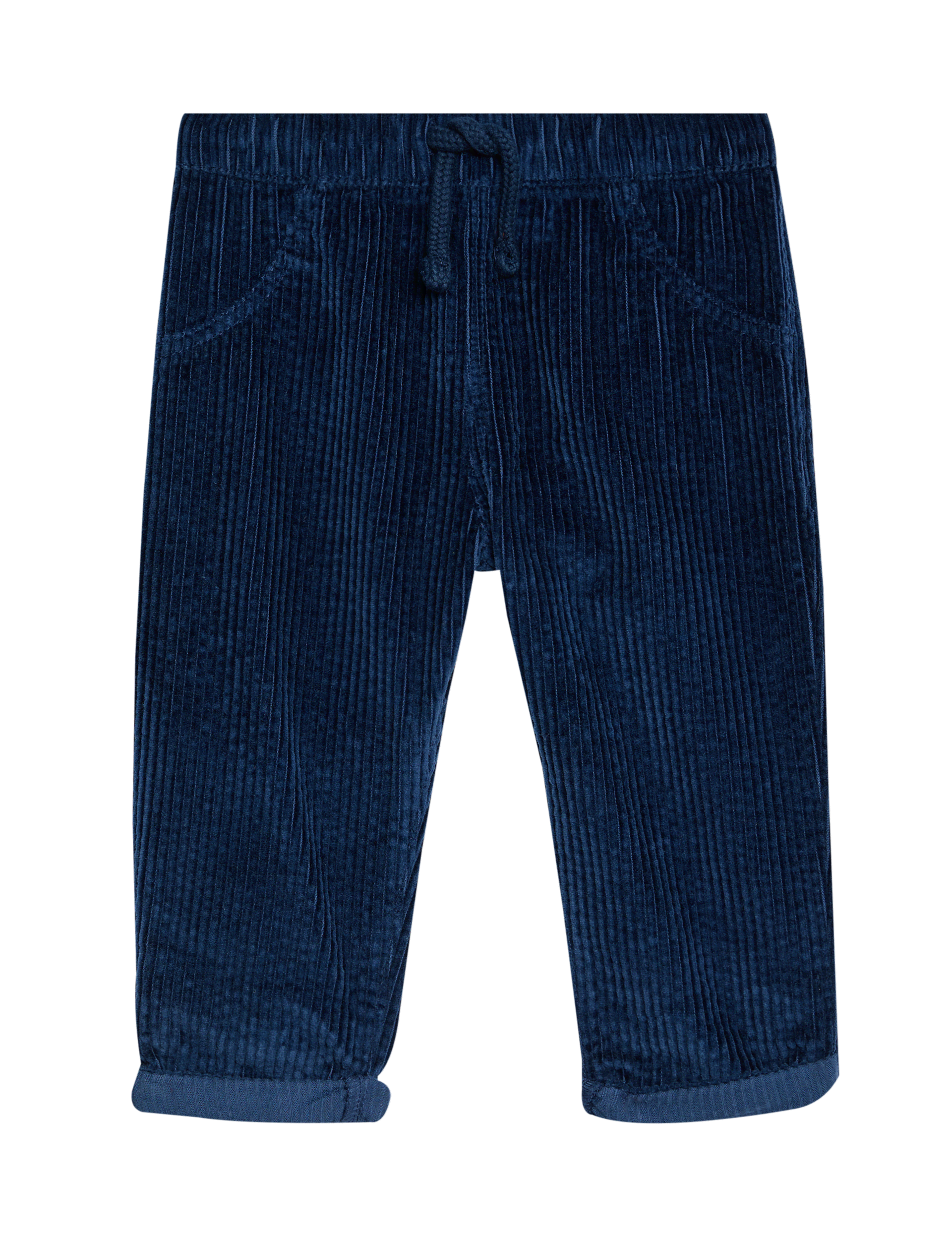 M&S Collection Boys Cord Trousers (0-3 Yrs) - 6-9 M - Navy, Navy