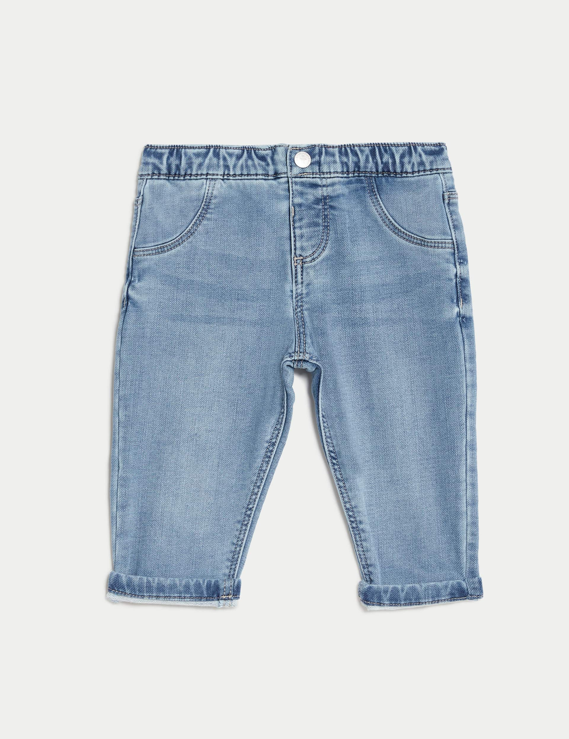 M&S Boys Denim Jeans (0-3 Yrs) - 18-24, Denim